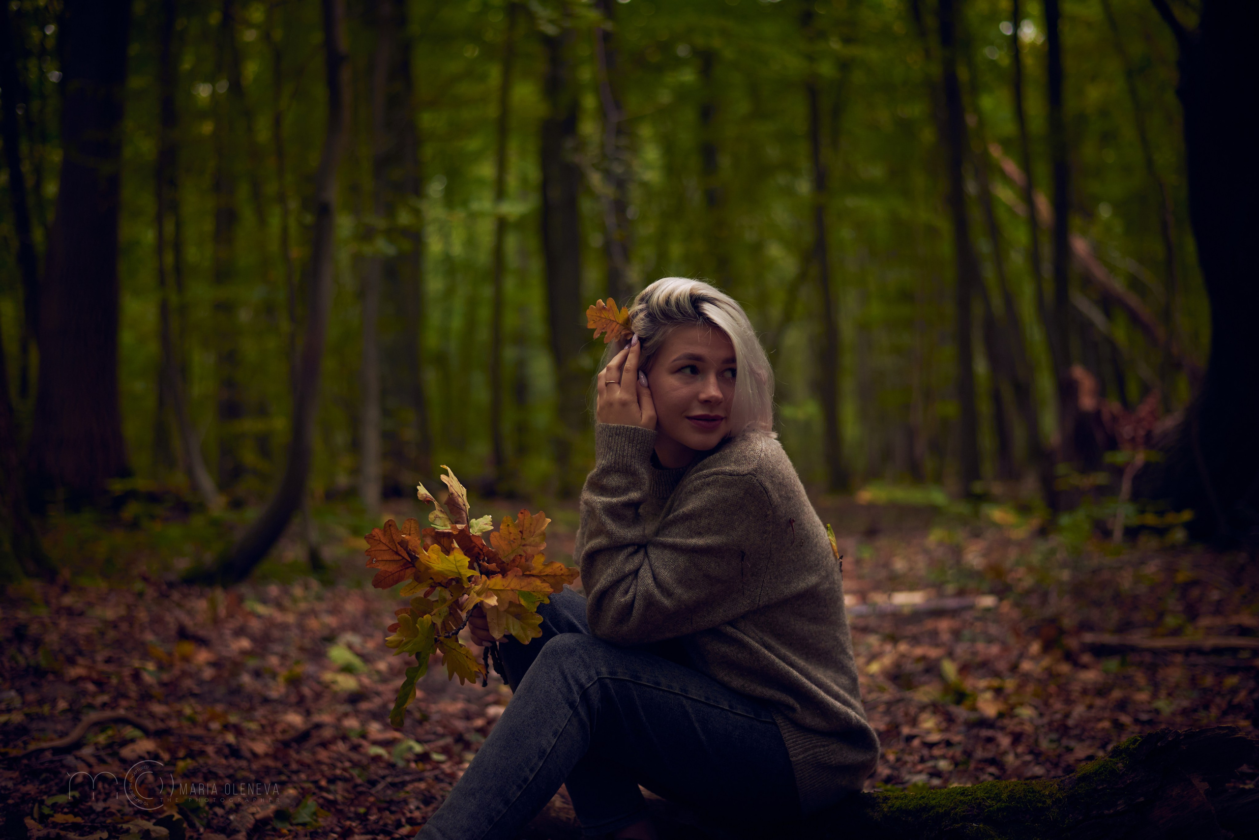 Прогулка с собакой. Фотограф Мария Оленева