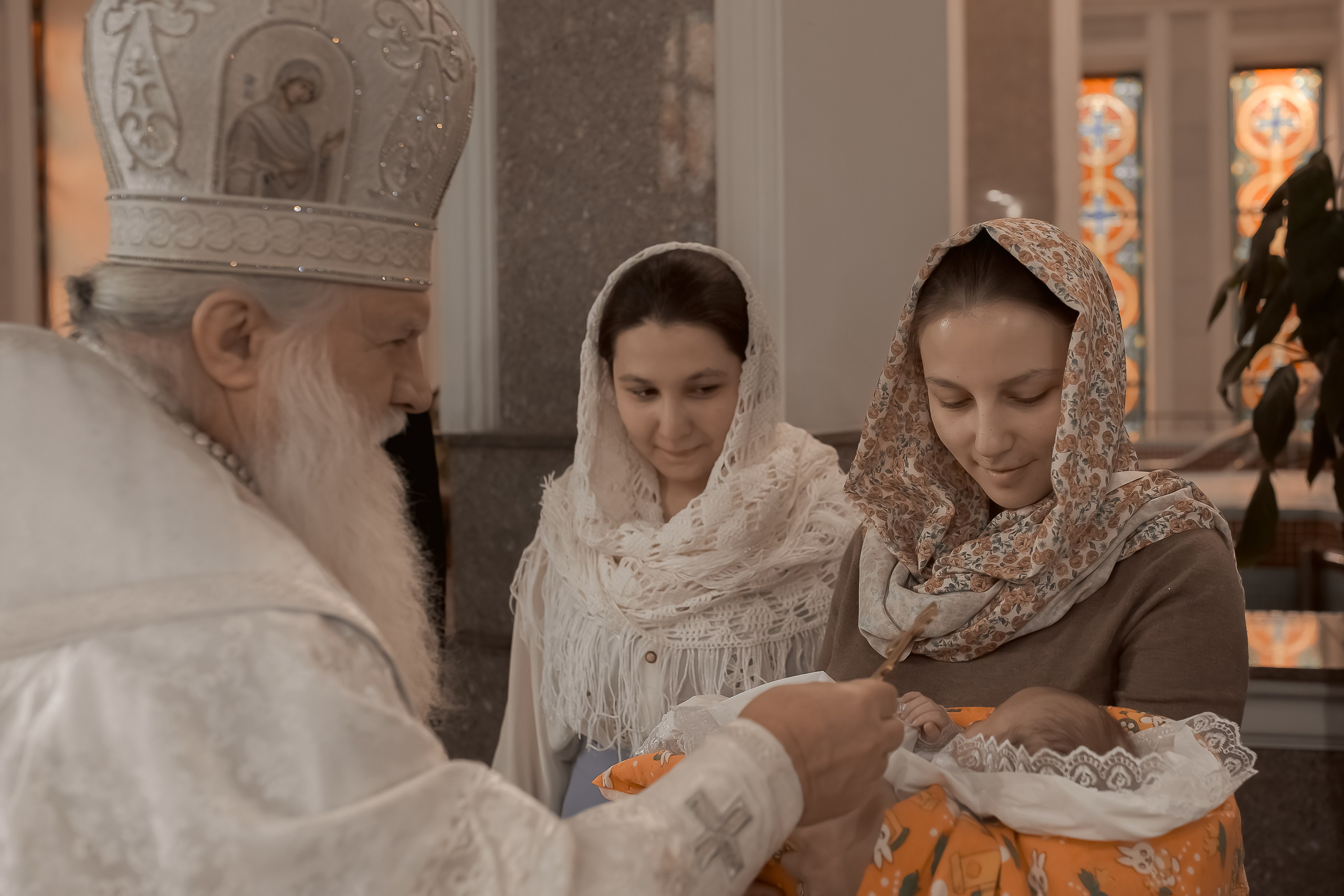 Крещение Евфимии. Фотограф на Крещение и Венчание в Ташкенте