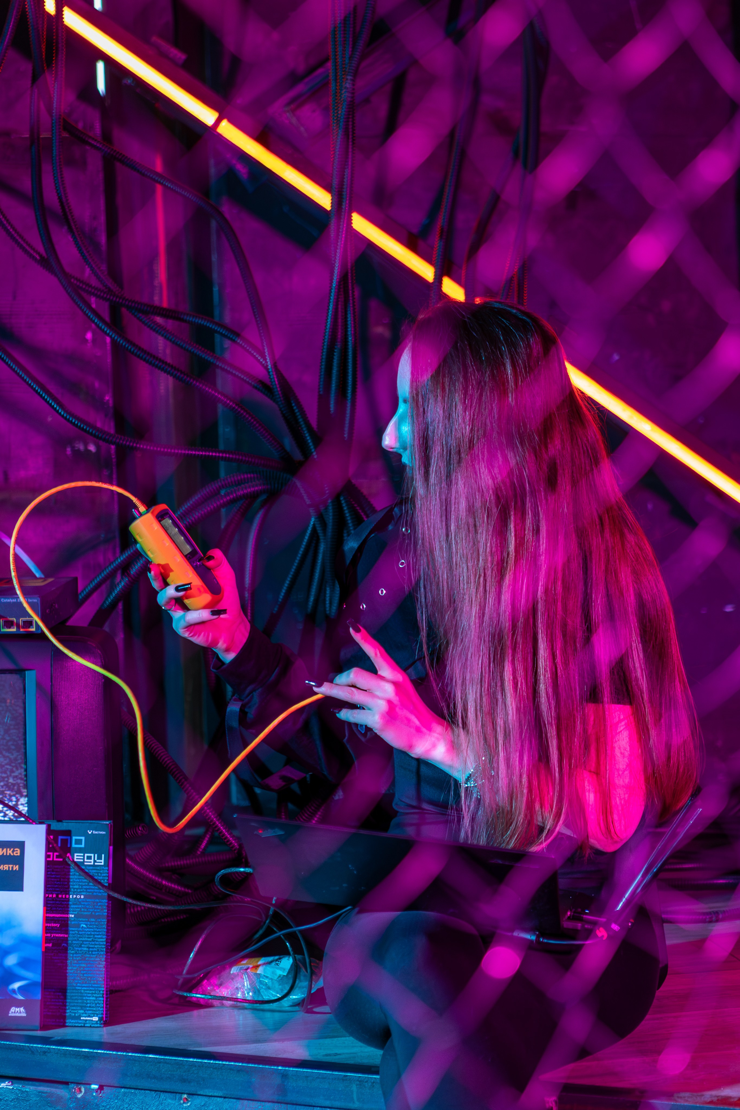 КИБЕРПАНК — Виктория. Репортажная, студийная, свадебная, автоспорт, коммерческая, фотосессия: Фотографы Николай и Елена DvoTar