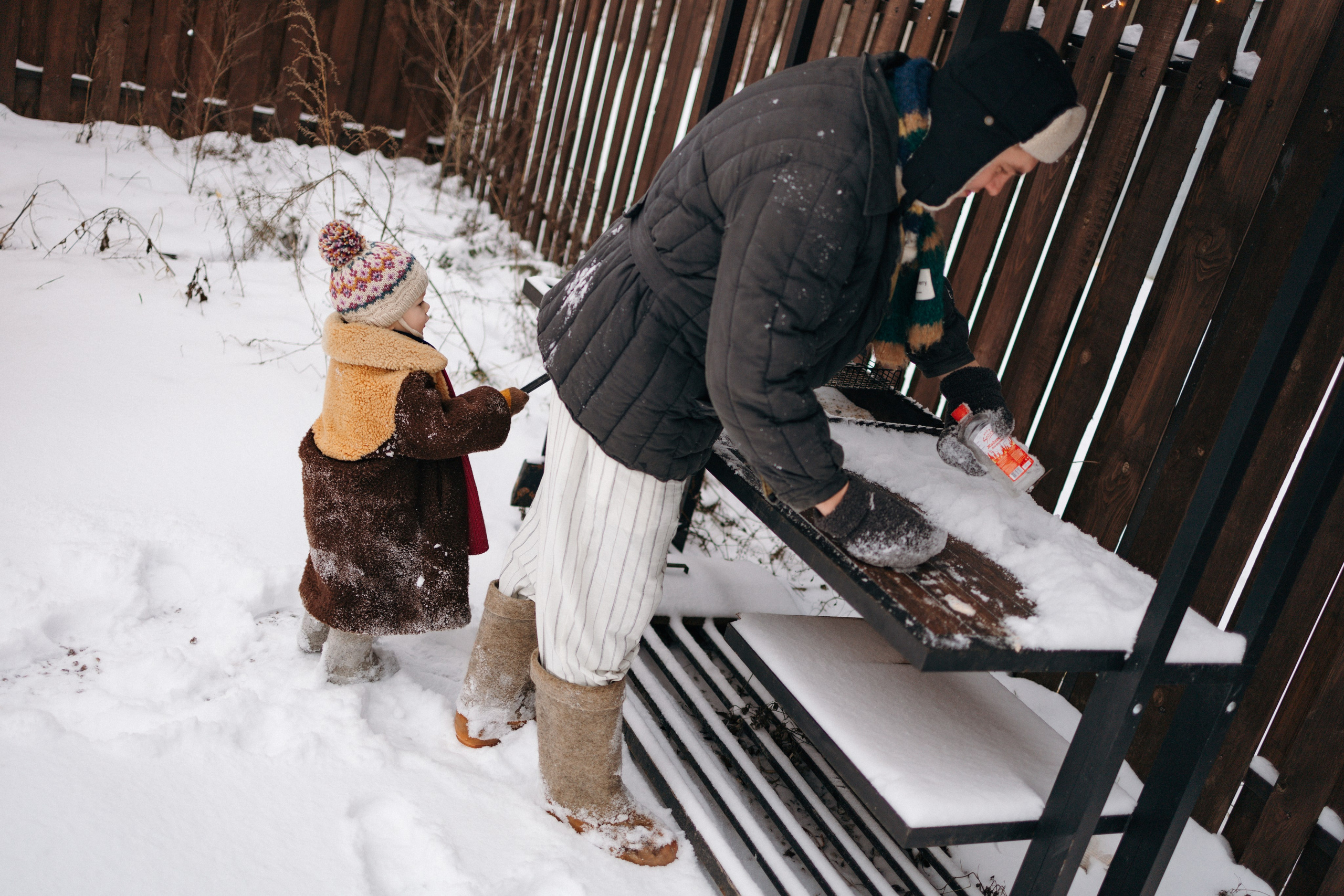Зима в глэмпинге. Ваш фотограф
