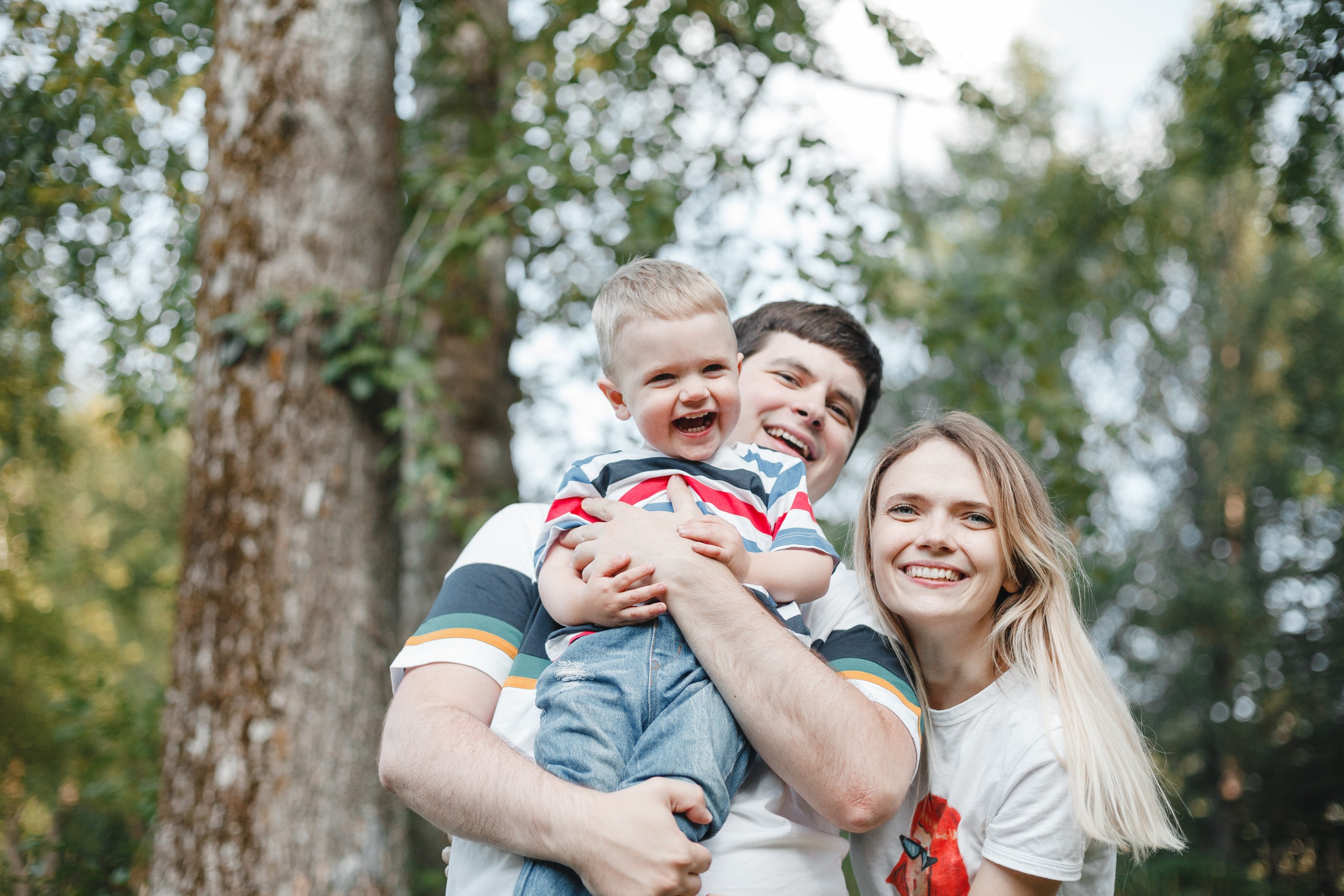 семейная фотосессия в Сибирском Ботаническом саду Томск