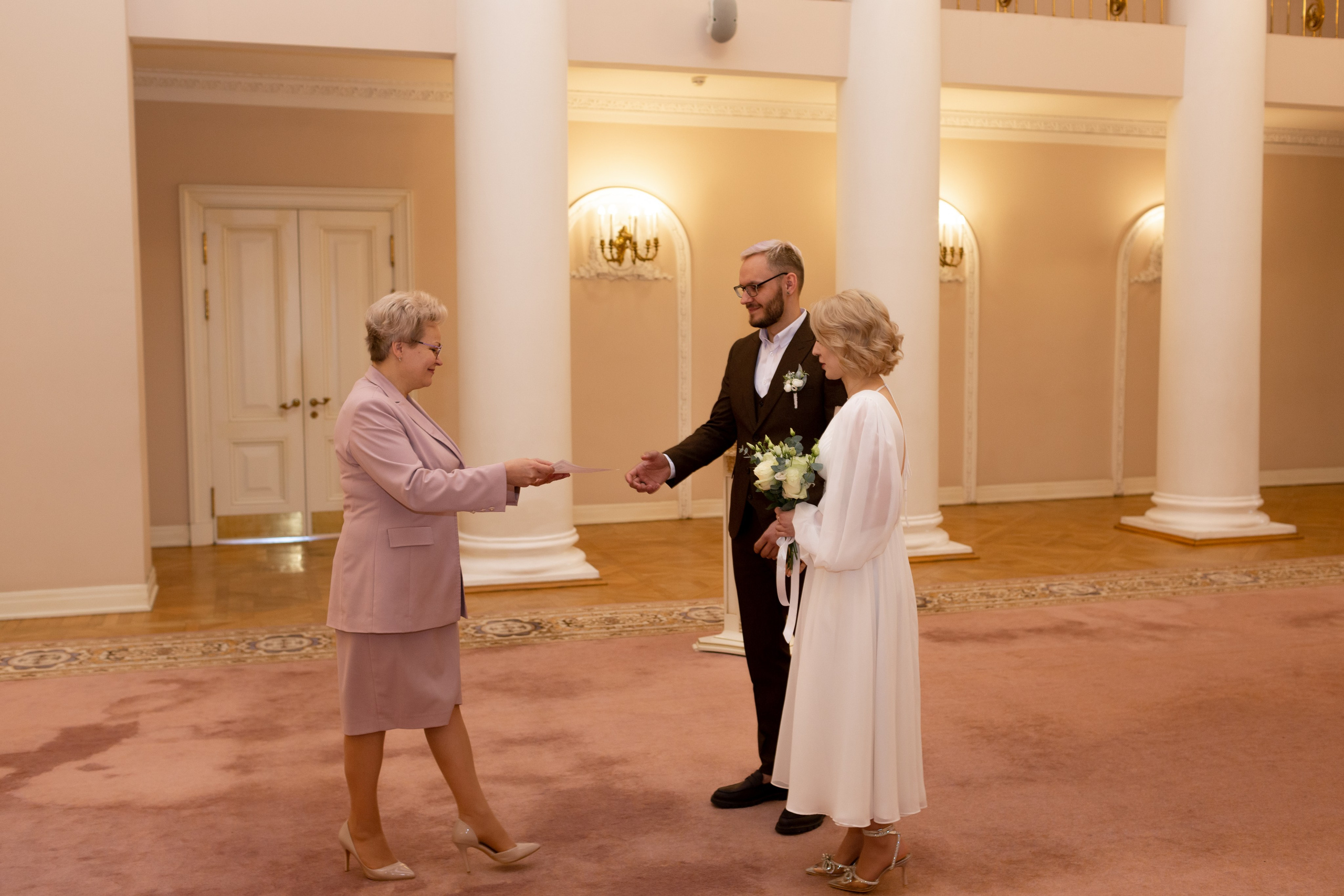 Свадебная фотосессия в Пушкине. Свадебный фотограф Кирилл Белый