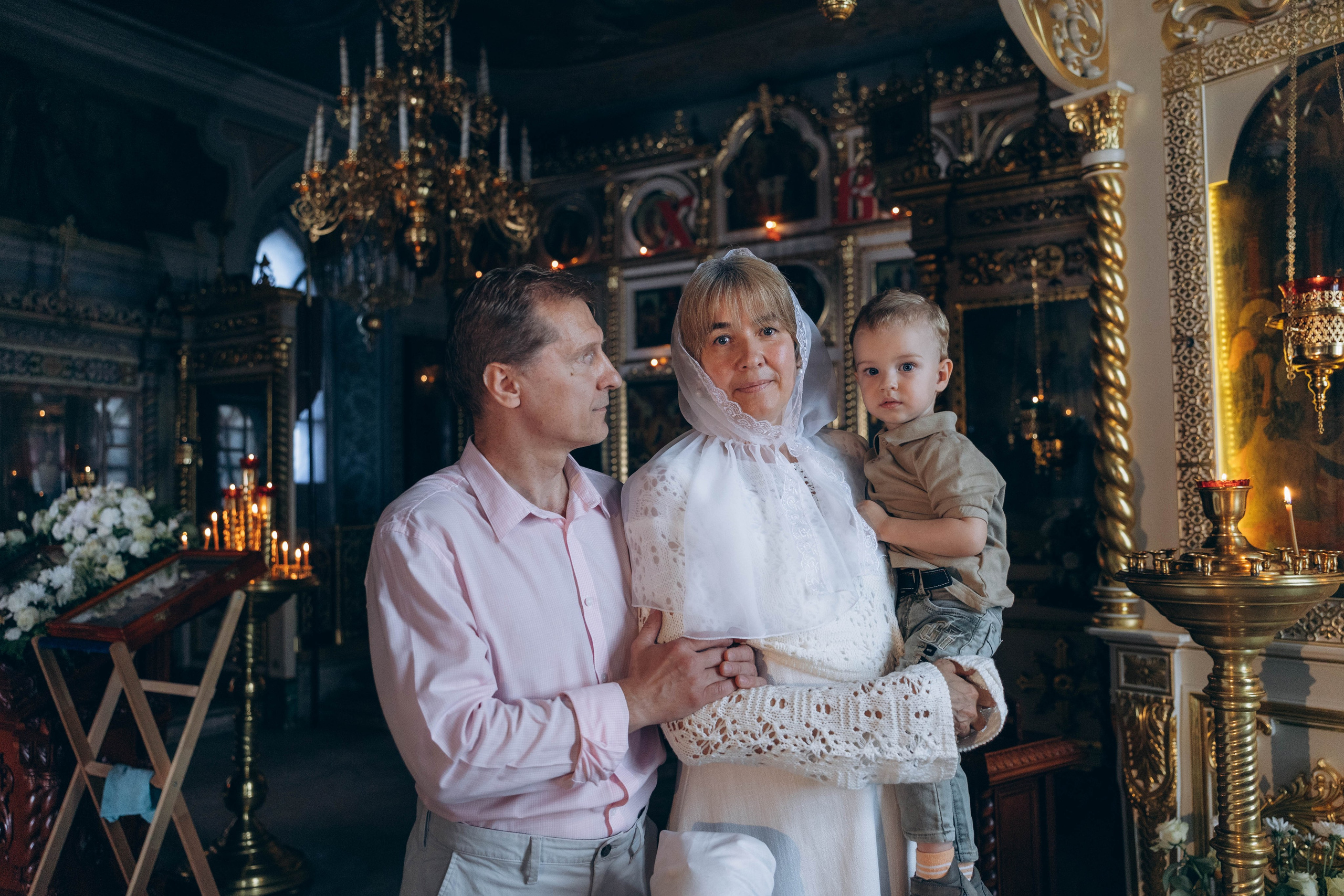 Церковный (крещение и венчание). Семейный фотограф Москва и область Дербунова Елена