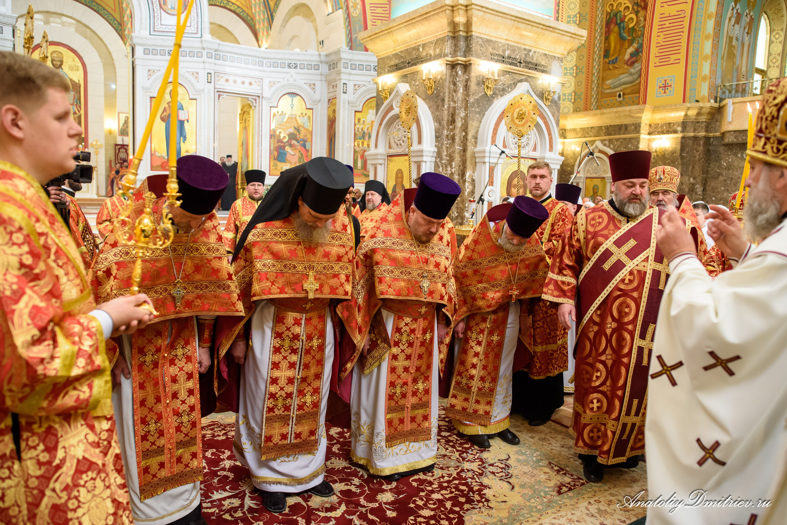 Служба на 40-летие Калининградской епархии. Фотограф  Крещения и Венчания Калининград