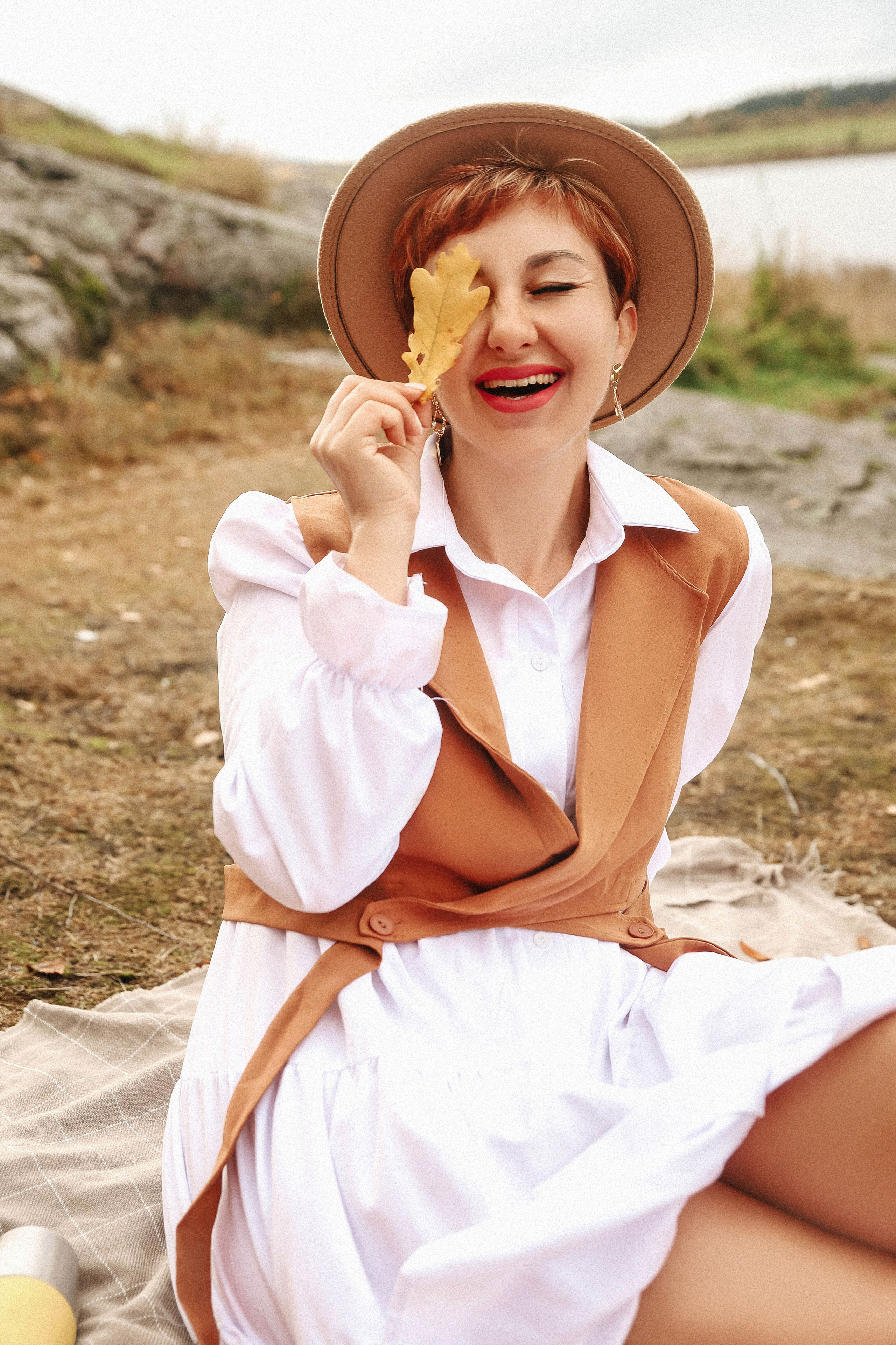 Женская осенняя фотосессия в Москве. Свадебный и семейный фотограф в Москве