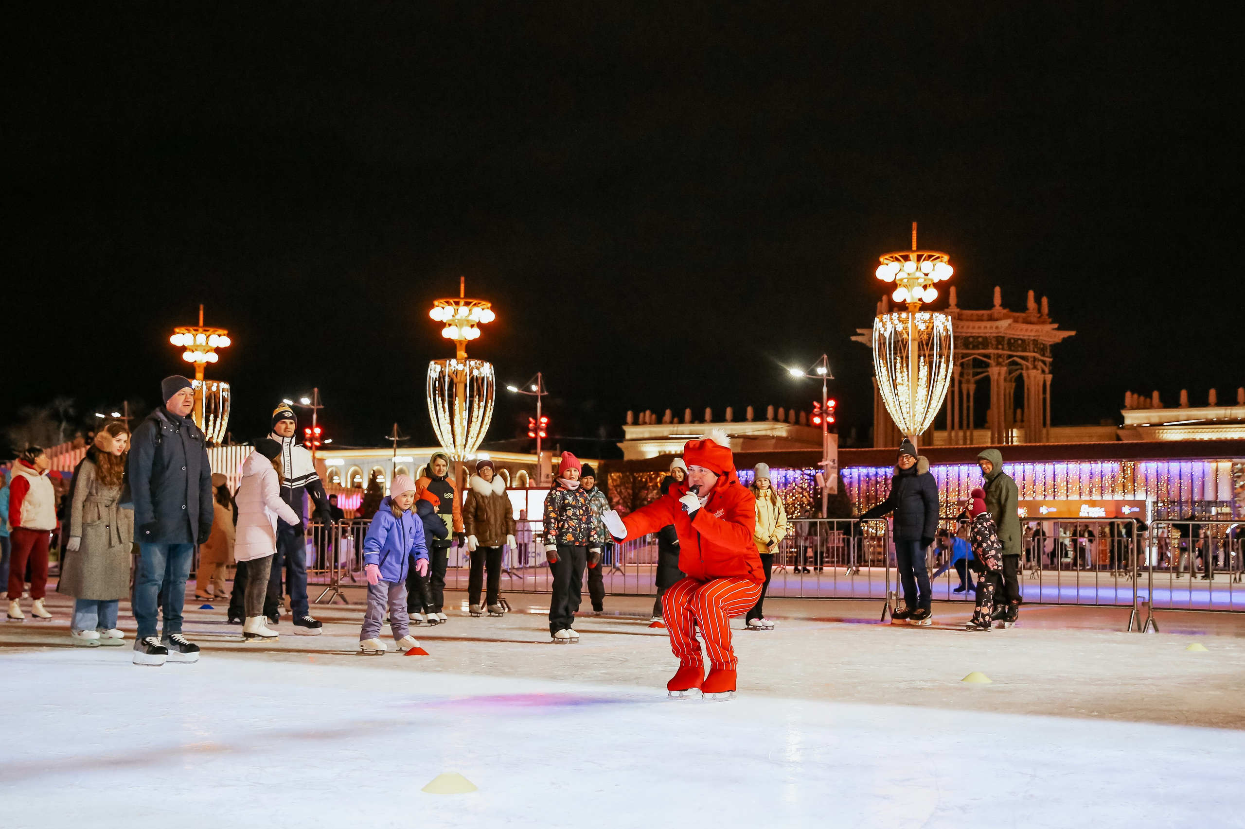 Ледовое шоу ВДНХ проект Московское чаепитие. Фотограф и видеограф Анна Домашенко