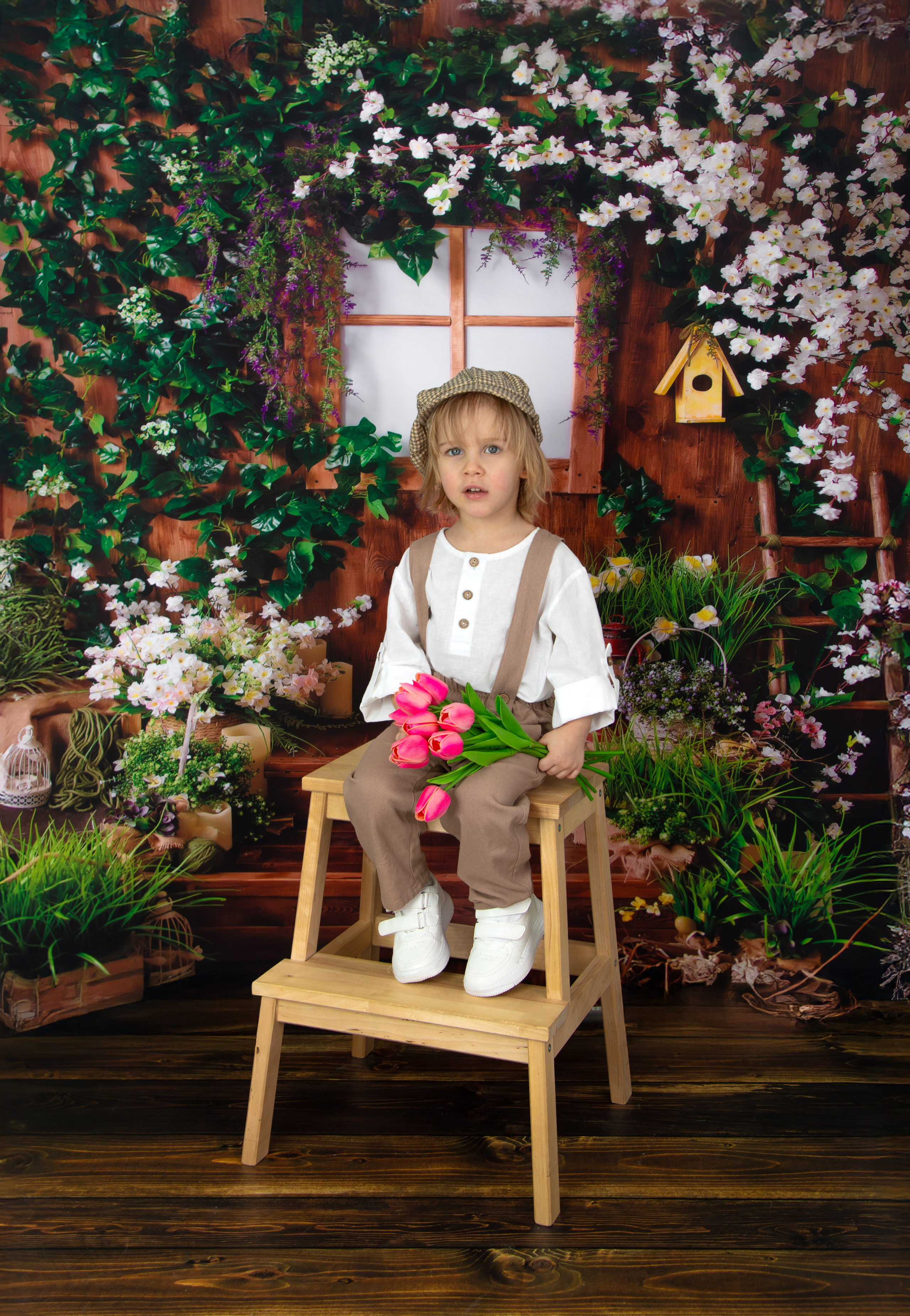 Привет весна. Фиксики Детская фотостудия