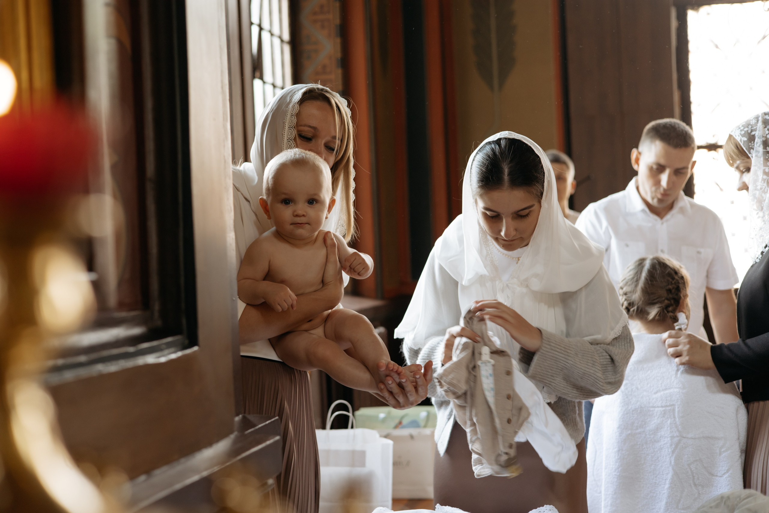 Двойное крещение. Самый теплый фотограф в Краснодаре Рябоконь Ксения