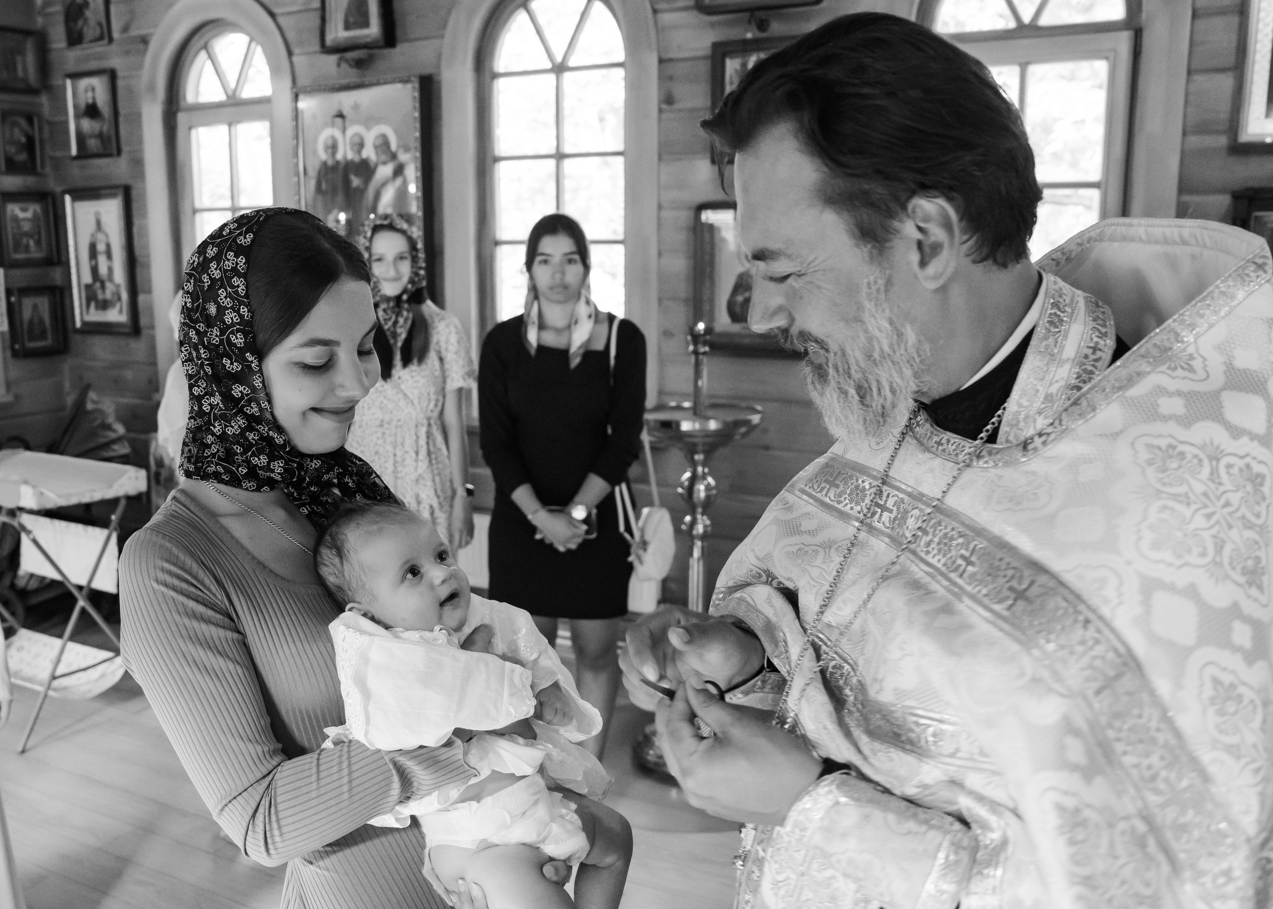 Таинство Крещения Марии. Крамер Юлиана детский и семейный фотограф