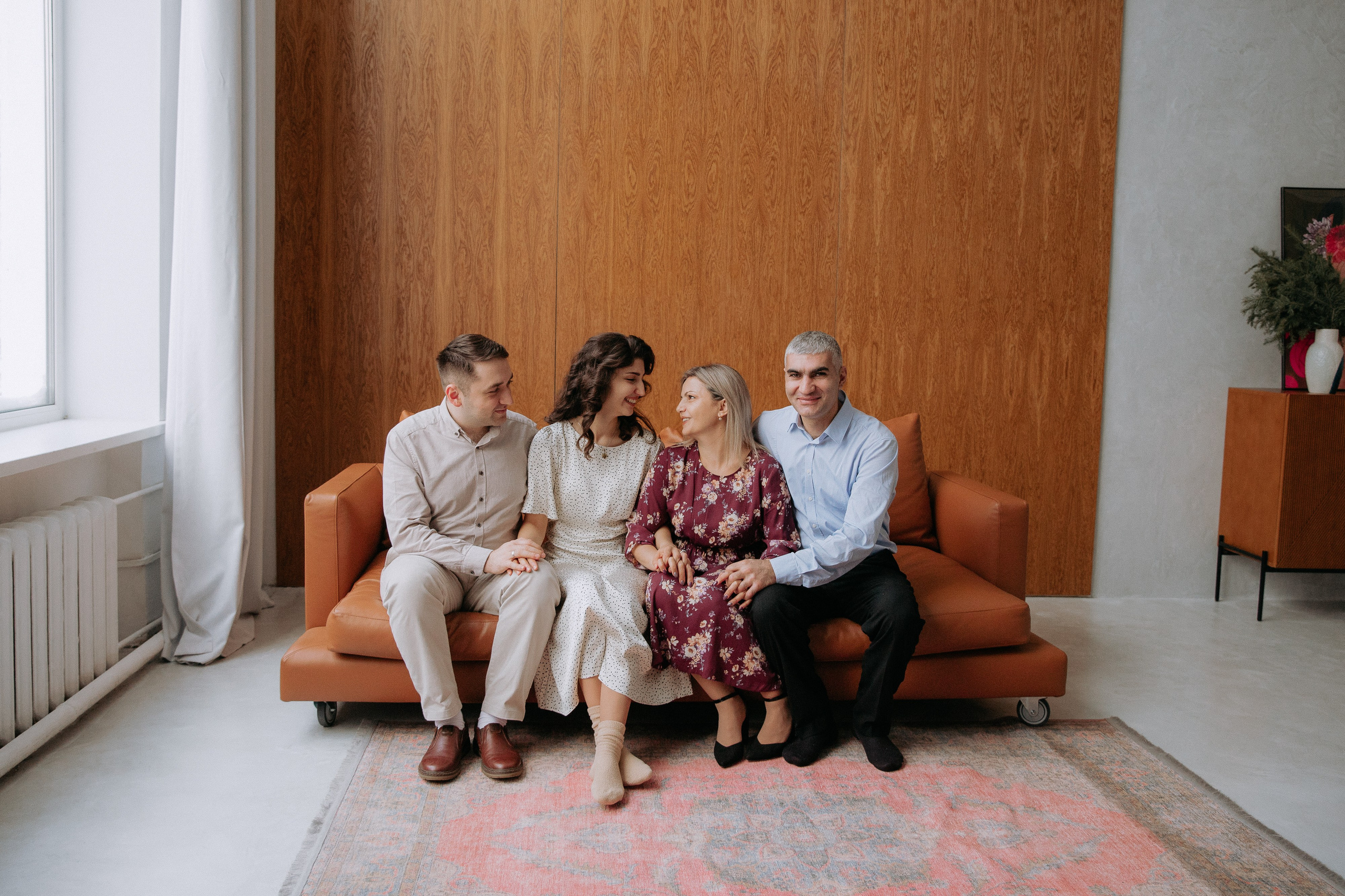 Айк, Рузанна и родители