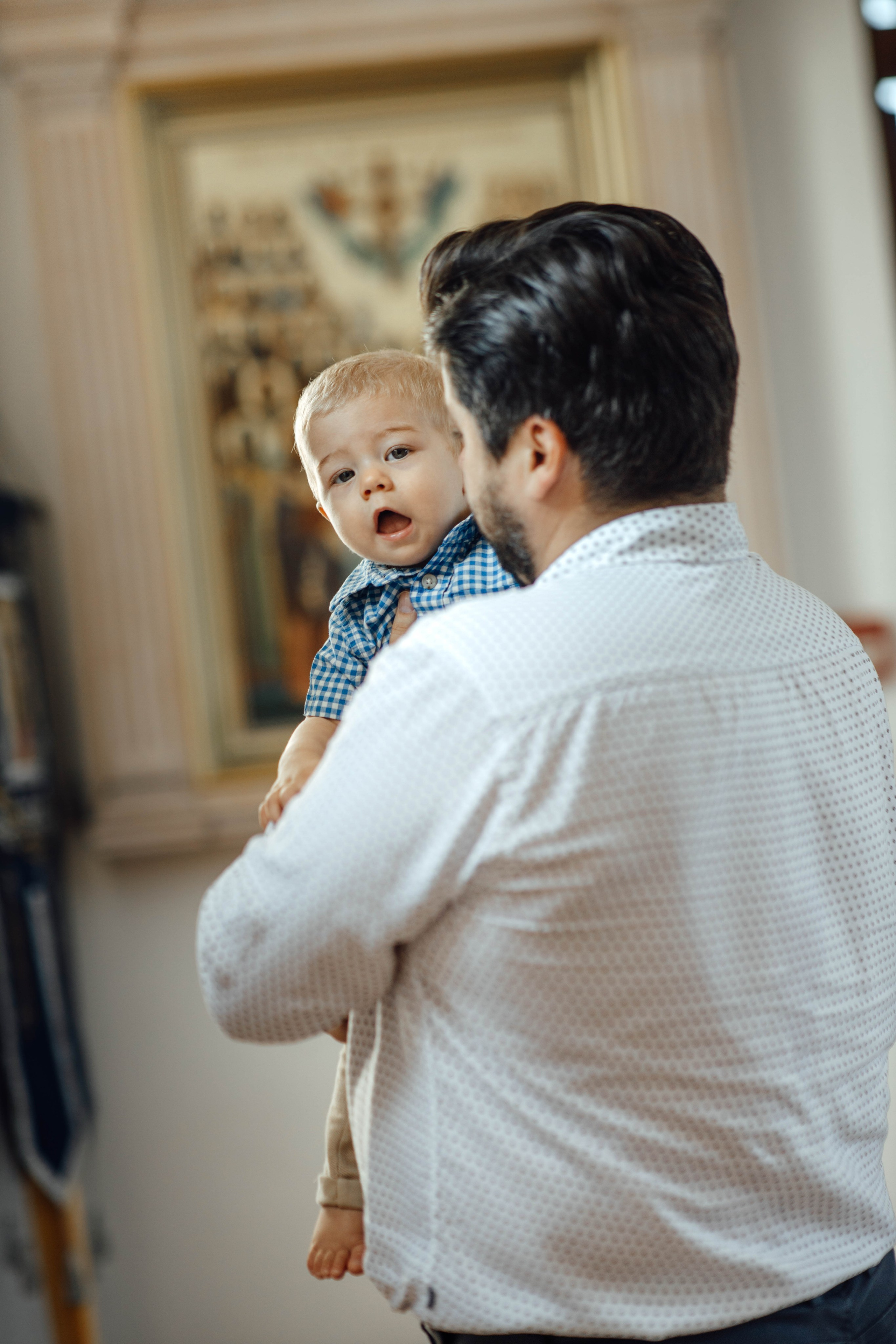 Крещение Энвера (Михаила), д. Колядищи, храм Успения Пр. Богородицы, август 2025