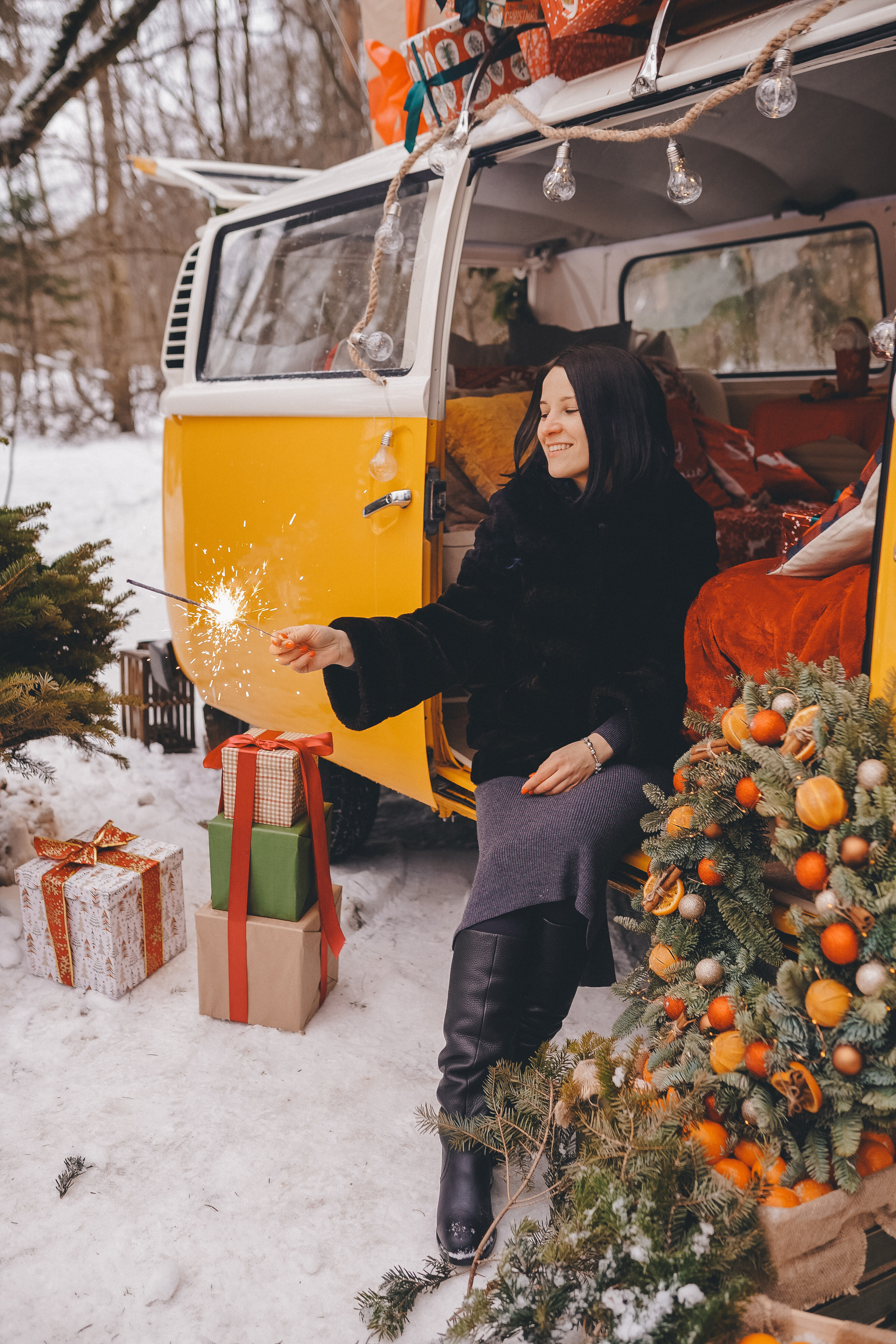 На пути к Новому году. Семейный lifestyle фотограф Наталья Разгуляева в Москве