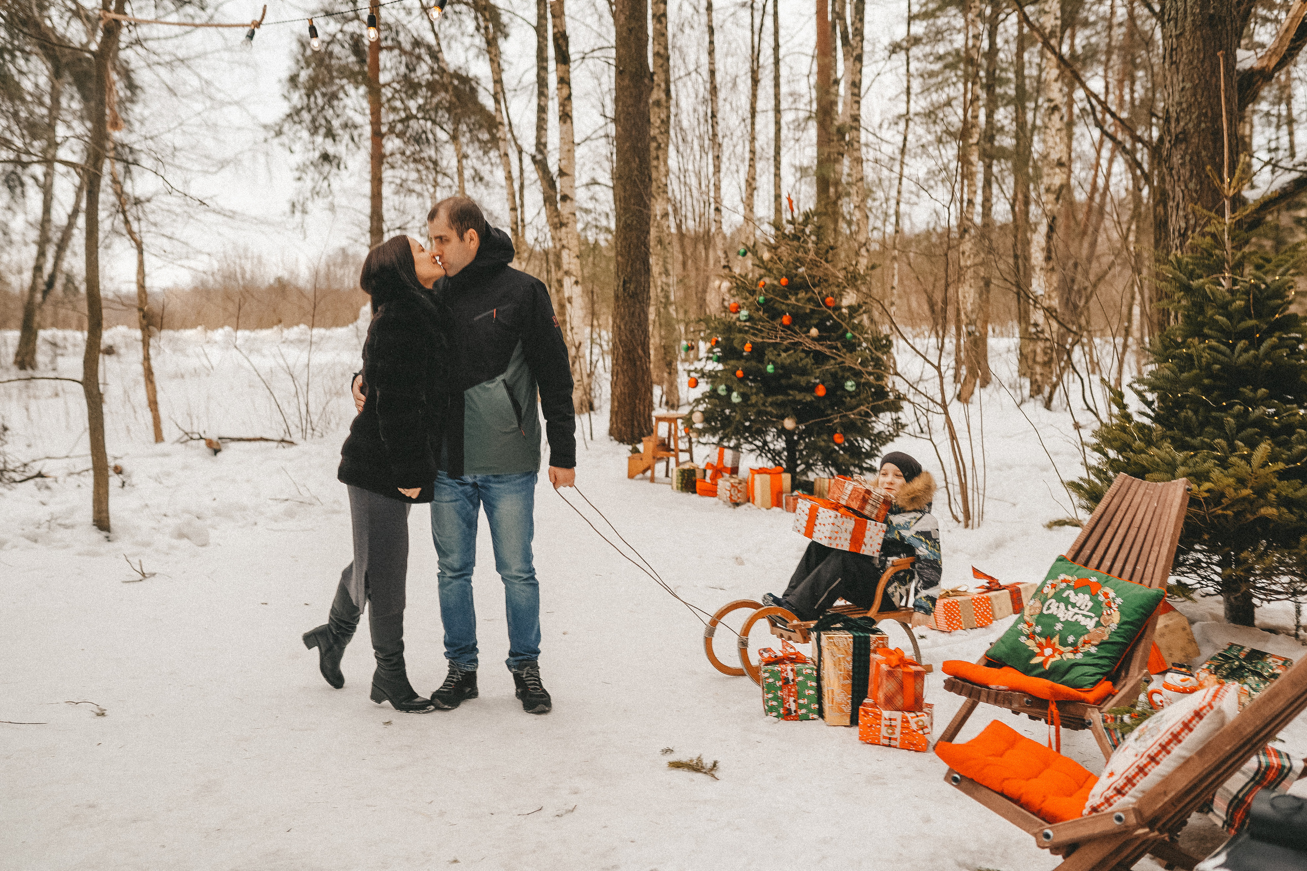 На пути к Новому году. Семейный lifestyle фотограф Наталья Разгуляева в Москве