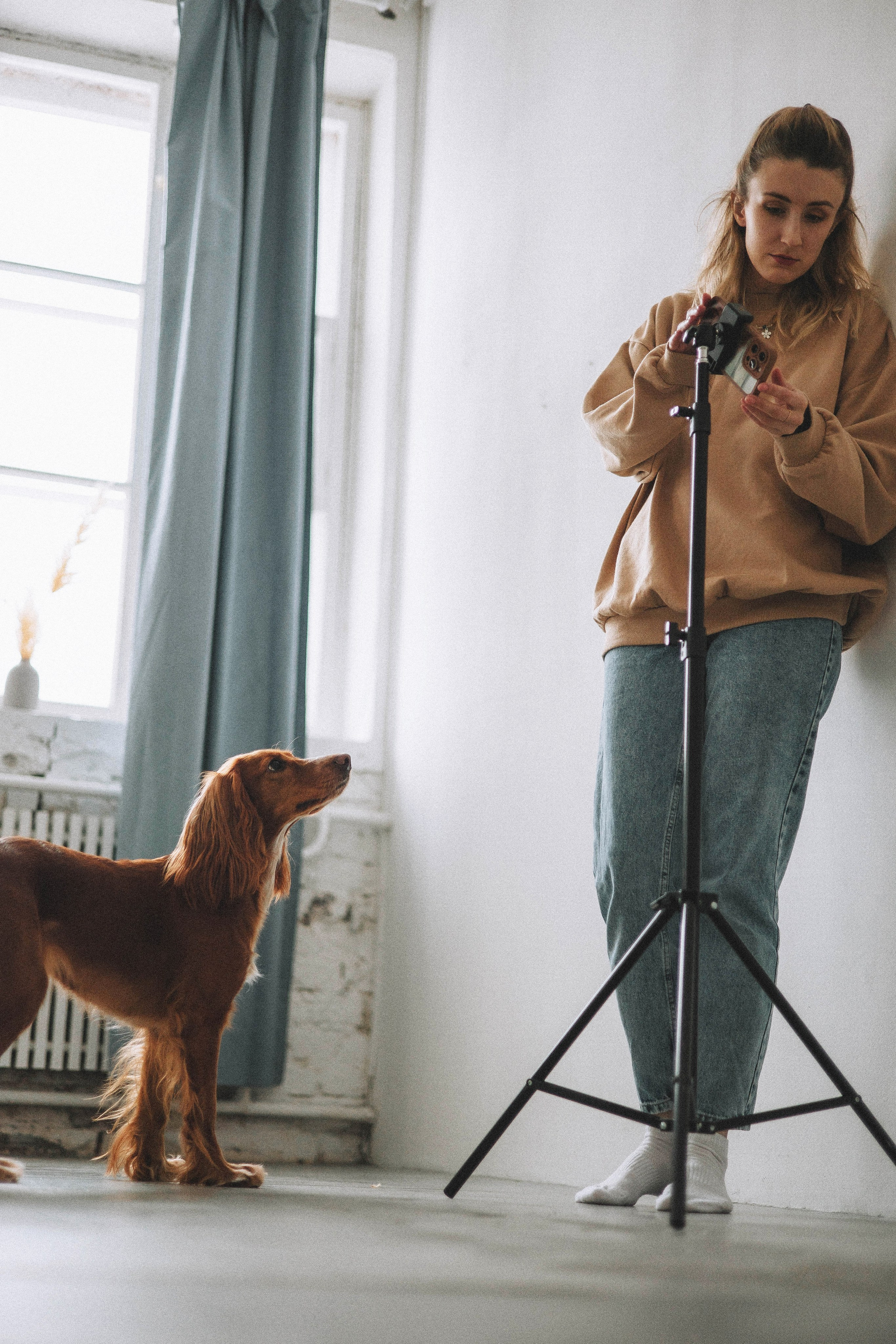 Алина и Дженни. Фотограф-анималист Богданова Полина