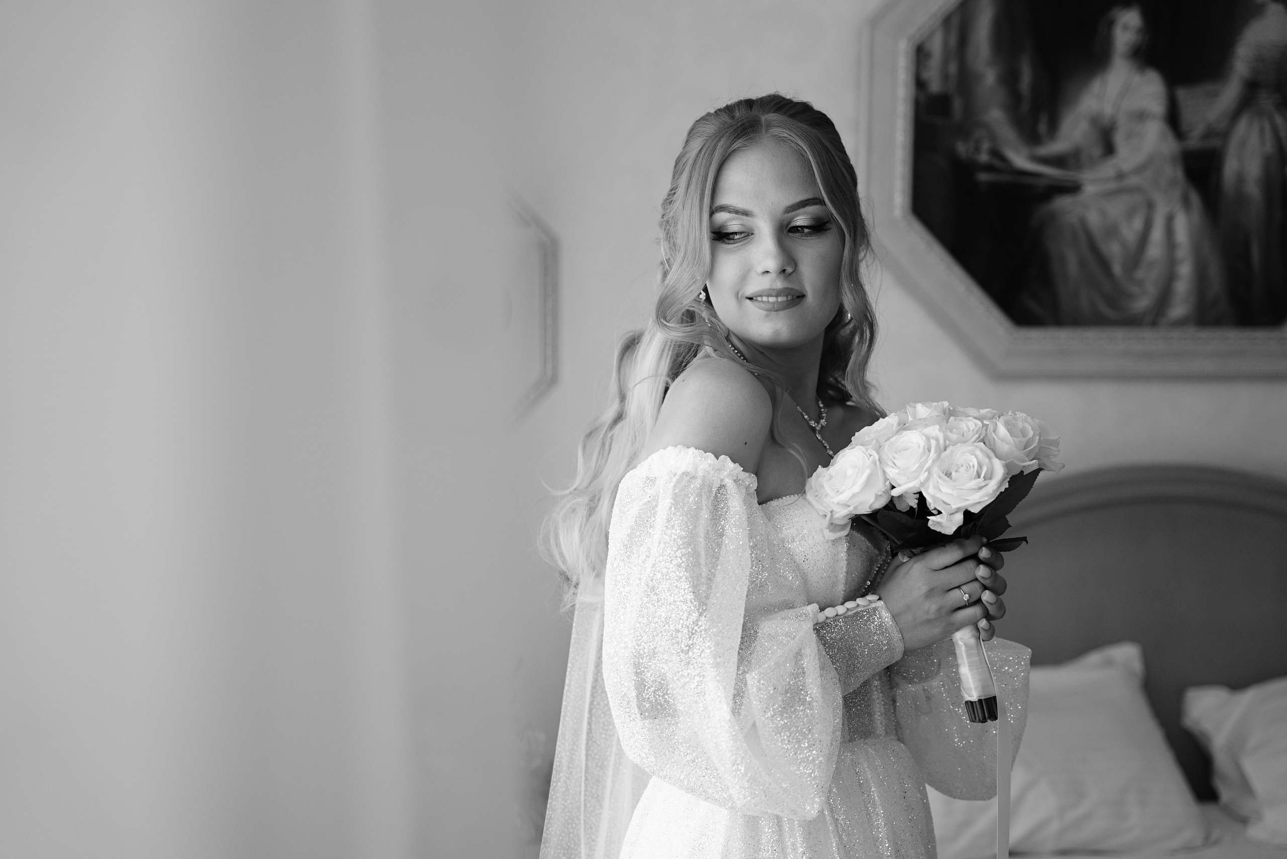 Никита и Галина чб. Свадебный фотограф в Самаре Анна Ковалева