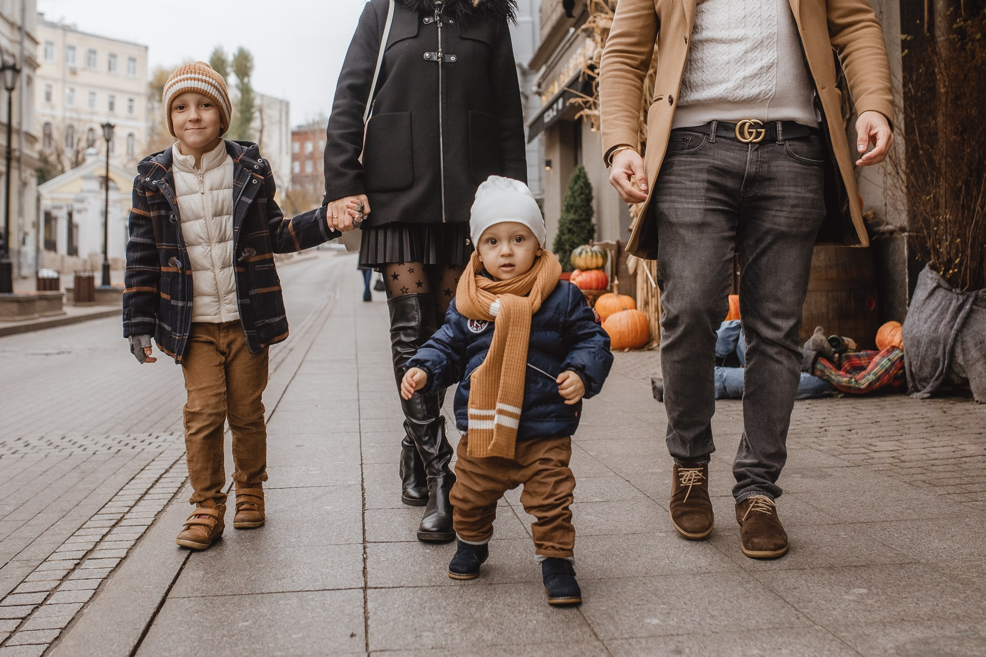 Прогулка в центре города. Фотограф на Крещение, Венчание в Москве Ирина Шамина