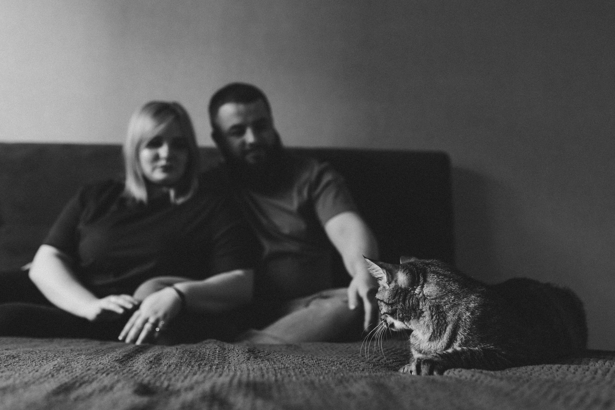 Домашняя ♥ Настя, Стас и кот Василий. Фотограф Тверь. Свадебные, семейные, индивидуальные фотосессии