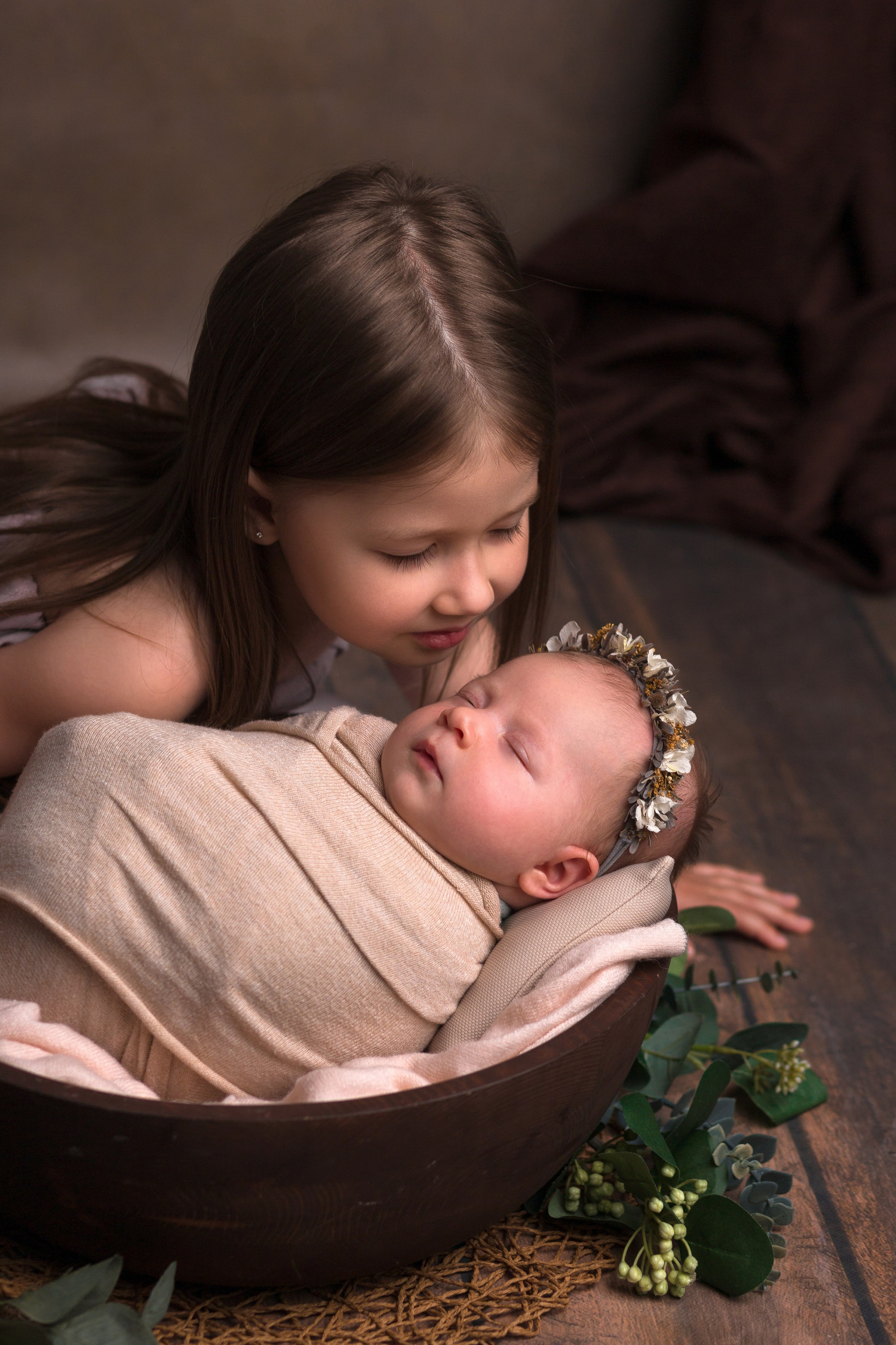 Девочки. Фотограф новорожденных в Омске Анастасия Моисеева