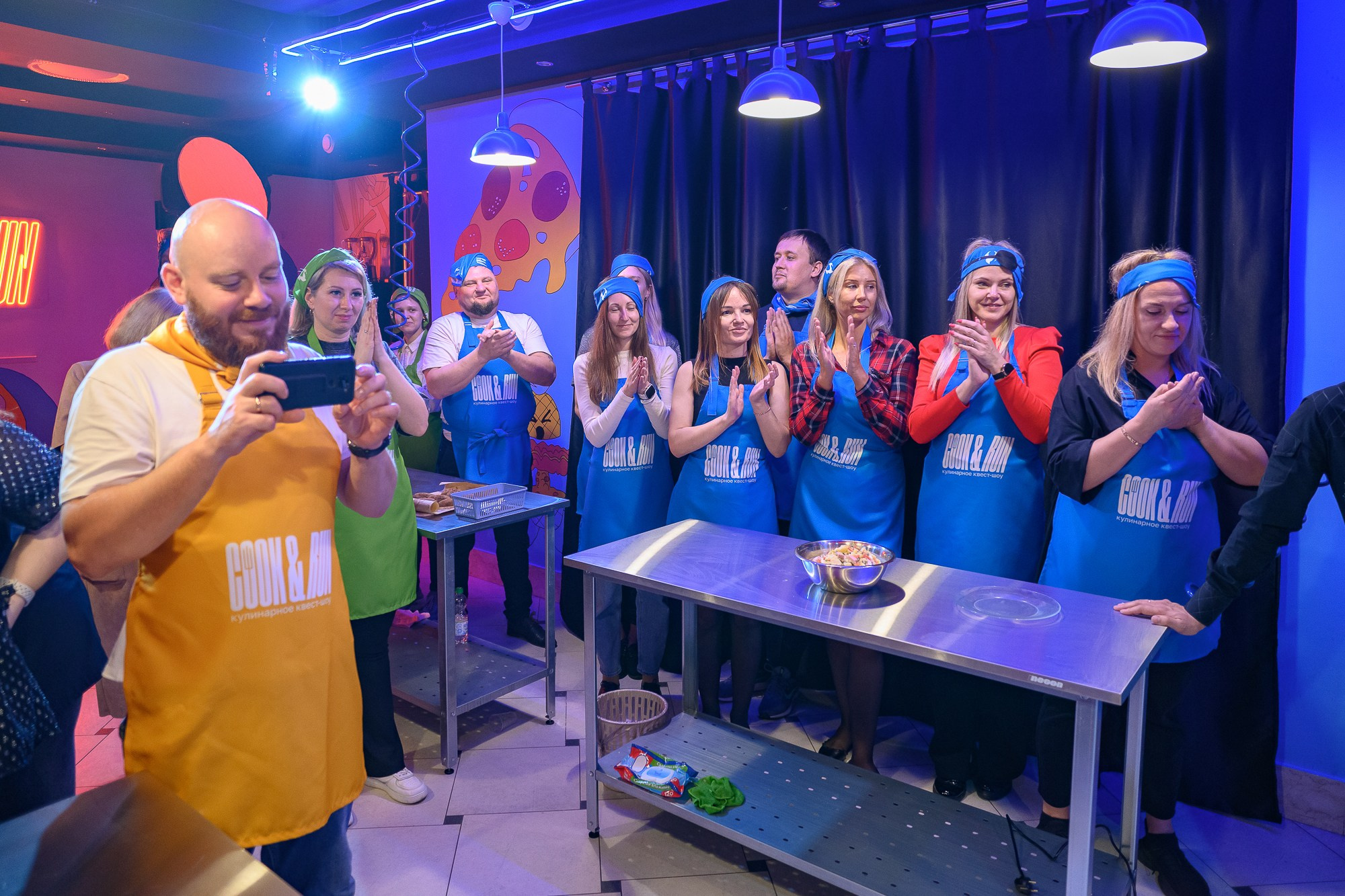 Кулинарный квест-шоу CooknRun. Фотограф Александр Данилов