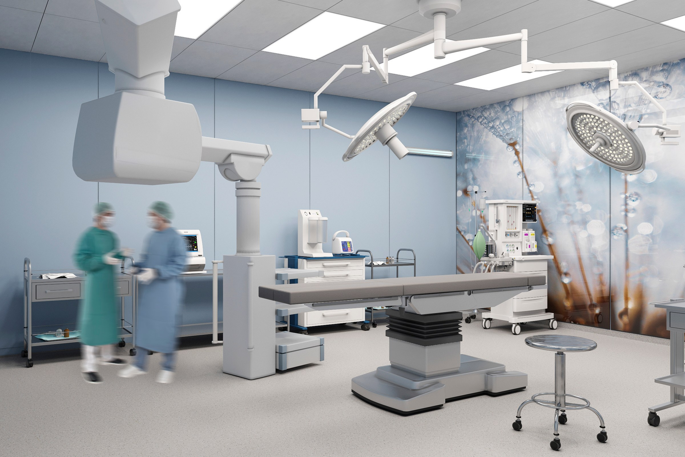 Визуализация больницы в Сколково Москва. Архитектор-дизайнер в Казани