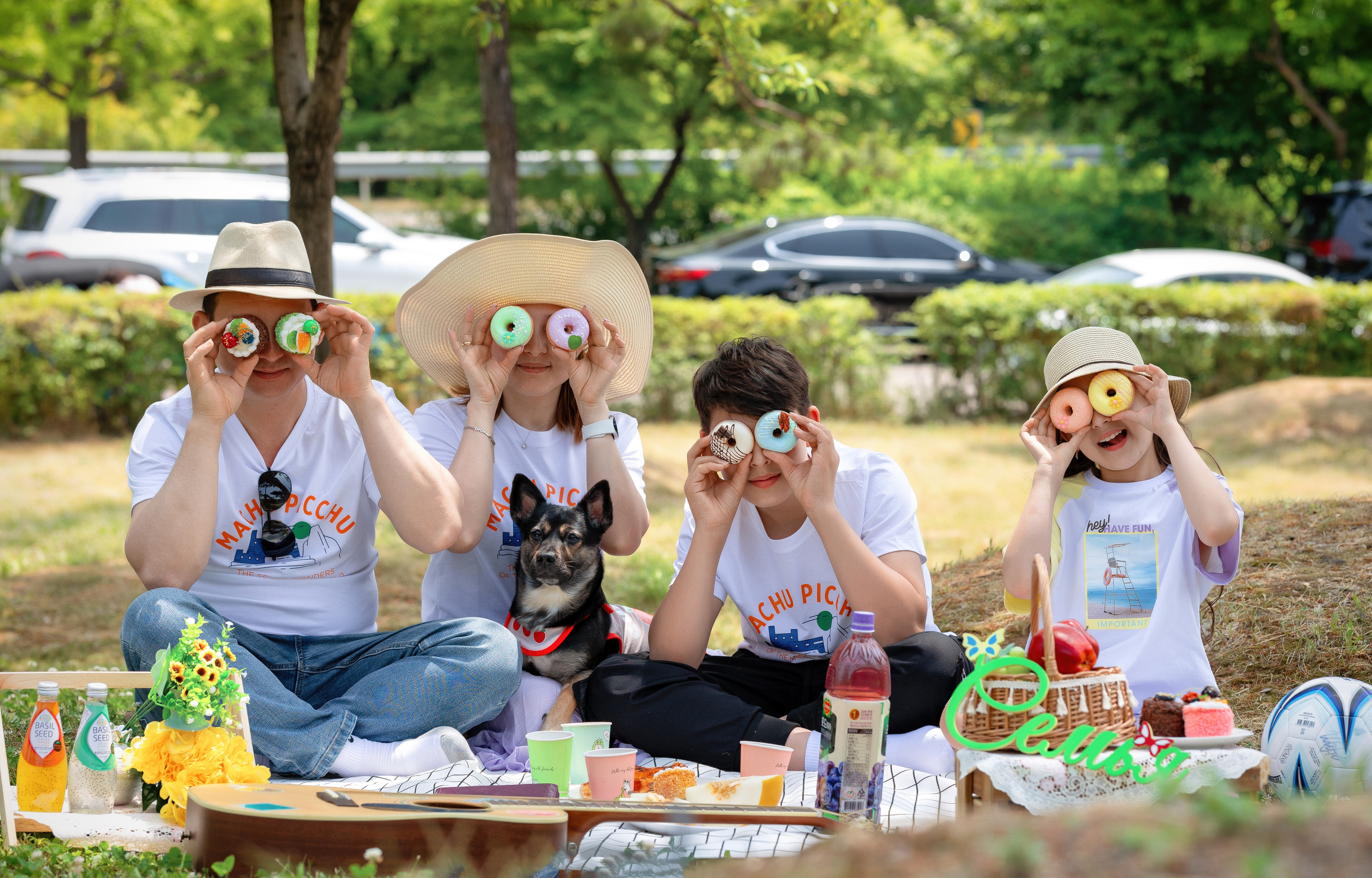 Дмитрий и Аделя. Фотограф в Корее Фотограф новорождённых Семейный фотограф