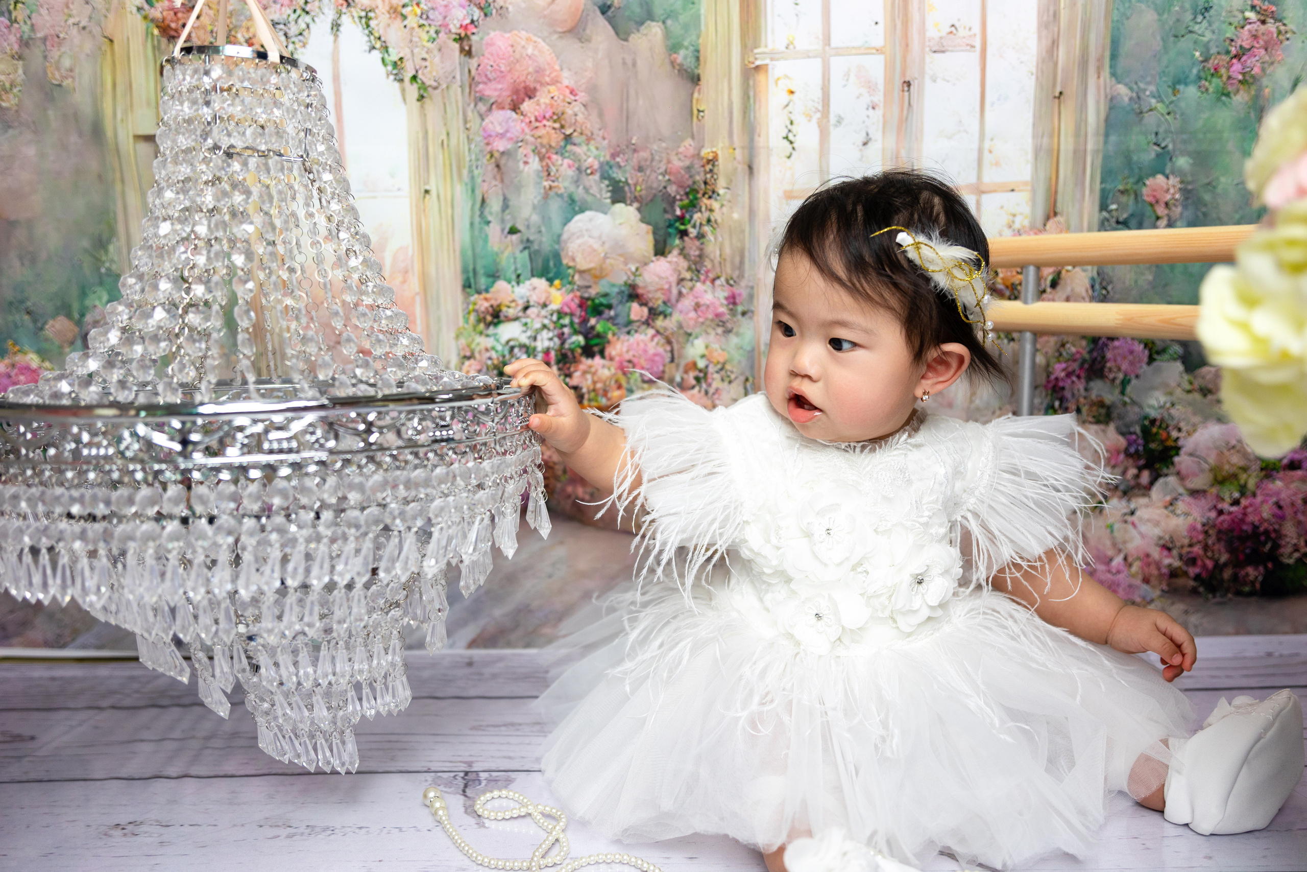 Предгодовалая фотосессия. Фотограф в Корее Фотограф новорождённых Семейный фотограф