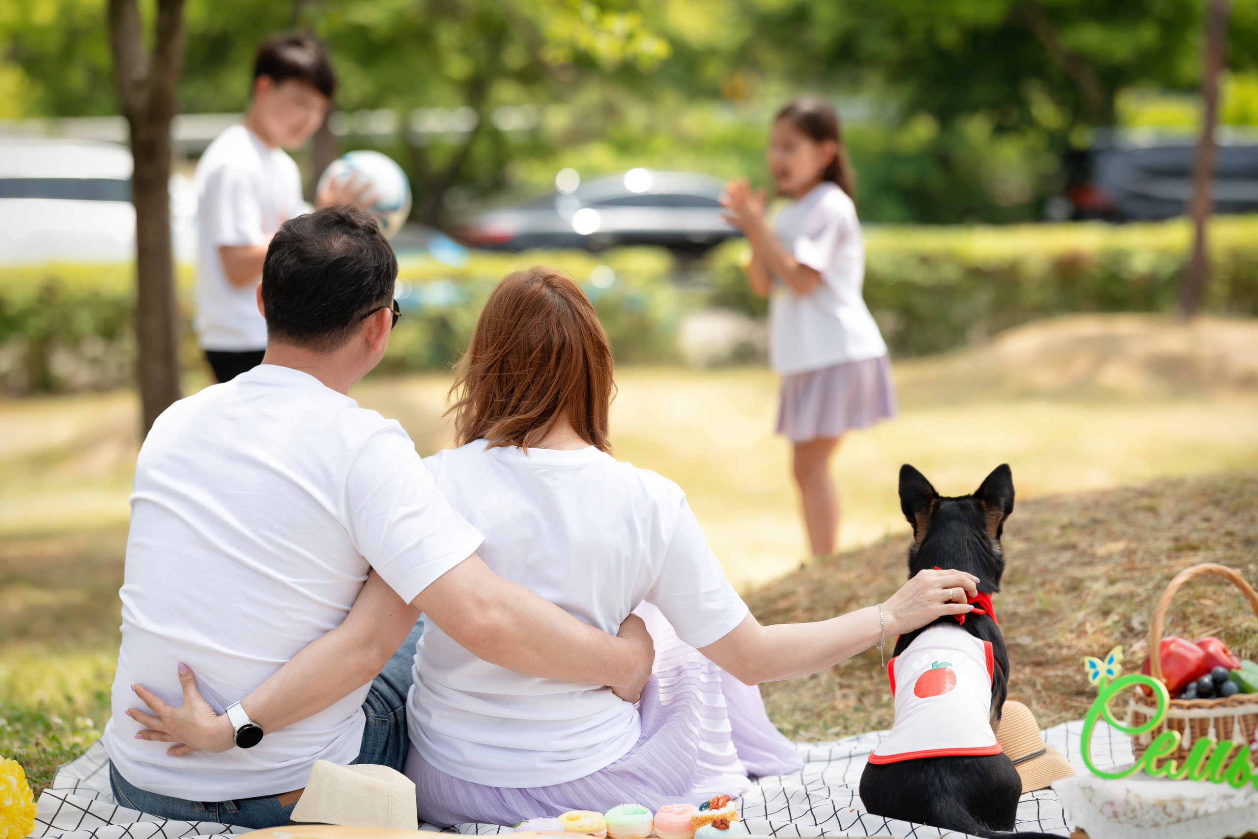 Дмитрий и Аделя. Фотограф в Корее Фотограф новорождённых Семейный фотограф