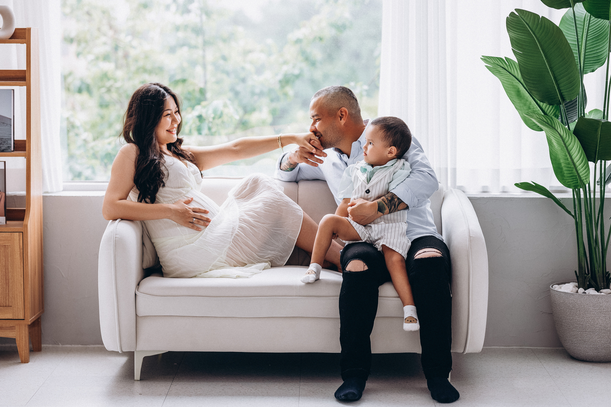 Анвар и Диора. Фотограф в Корее Фотограф новорождённых Семейный фотограф