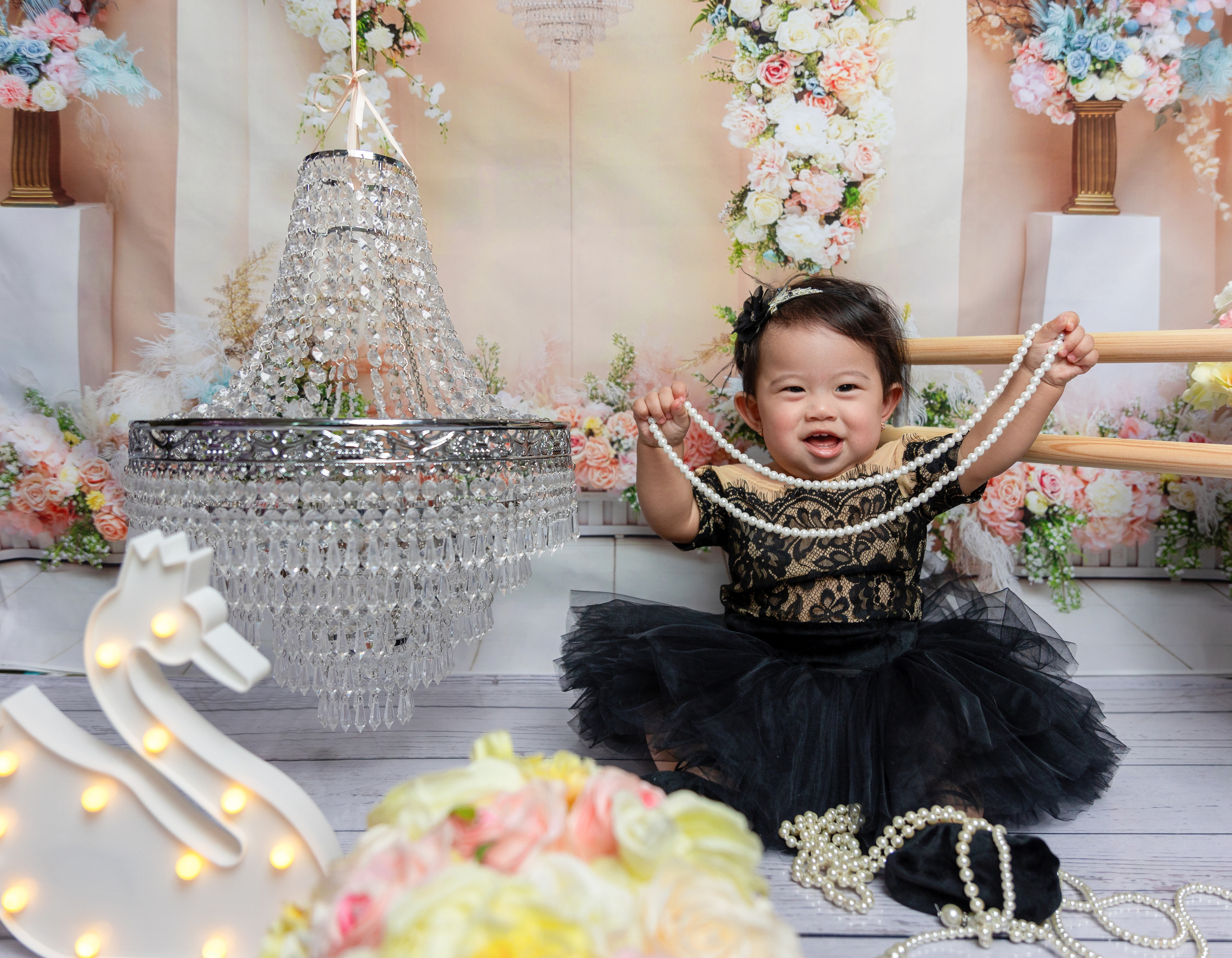 Предгодовалая фотосессия. Фотограф в Корее Фотограф новорождённых Семейный фотограф