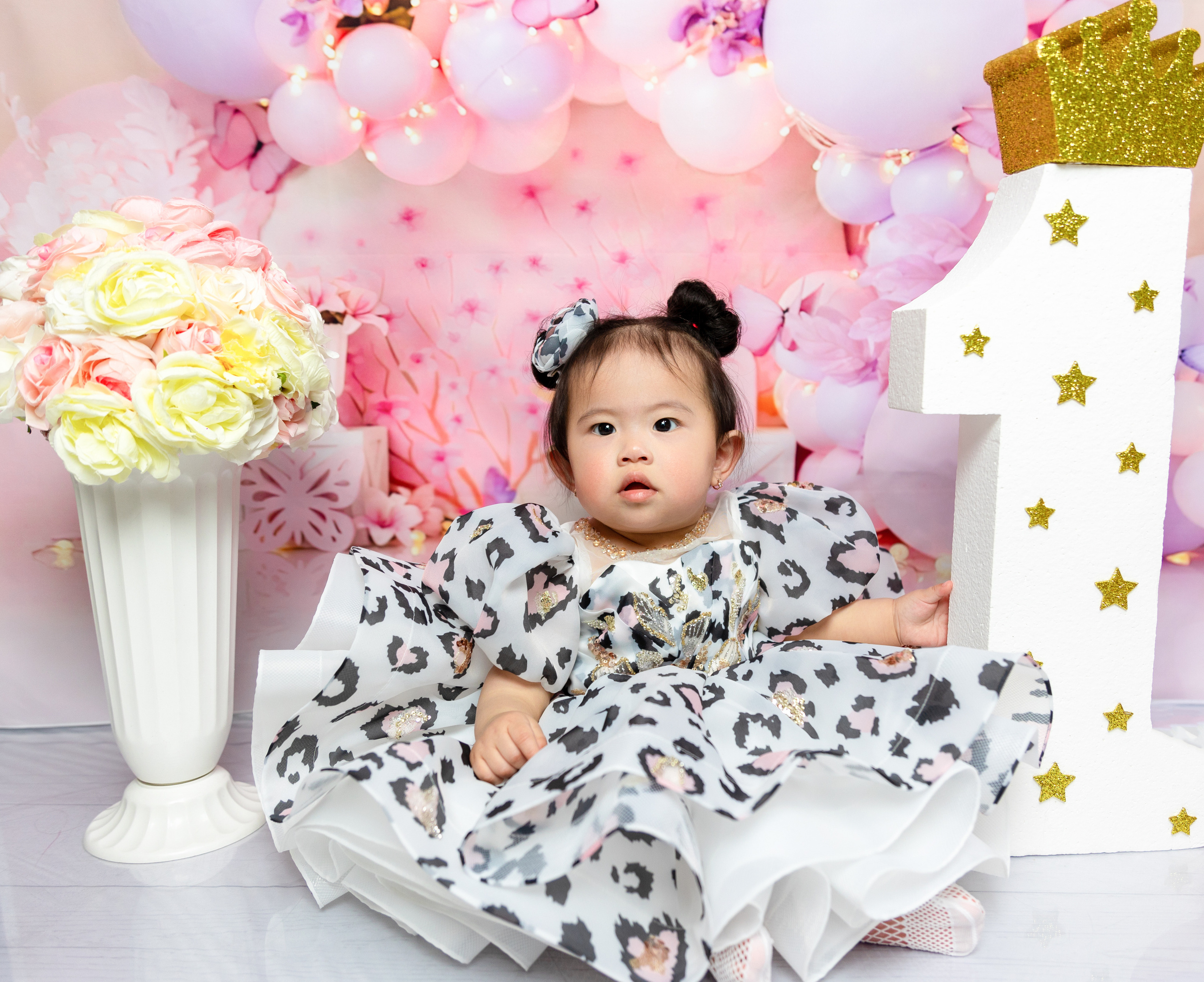 Предгодовалая фотосессия. Фотограф в Корее Фотограф новорождённых Семейный фотограф