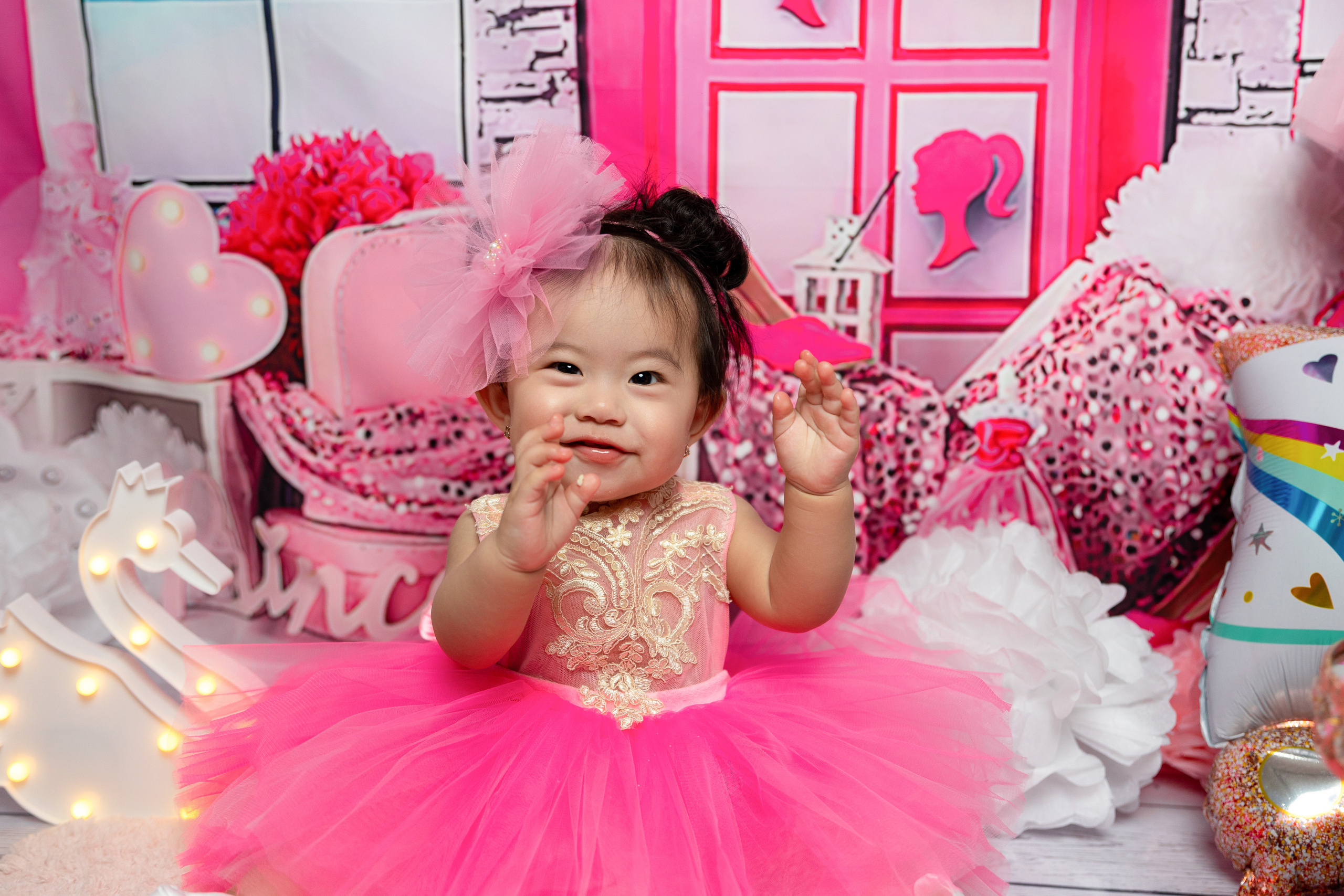 Предгодовалая фотосессия. Фотограф в Корее Фотограф новорождённых Семейный фотограф