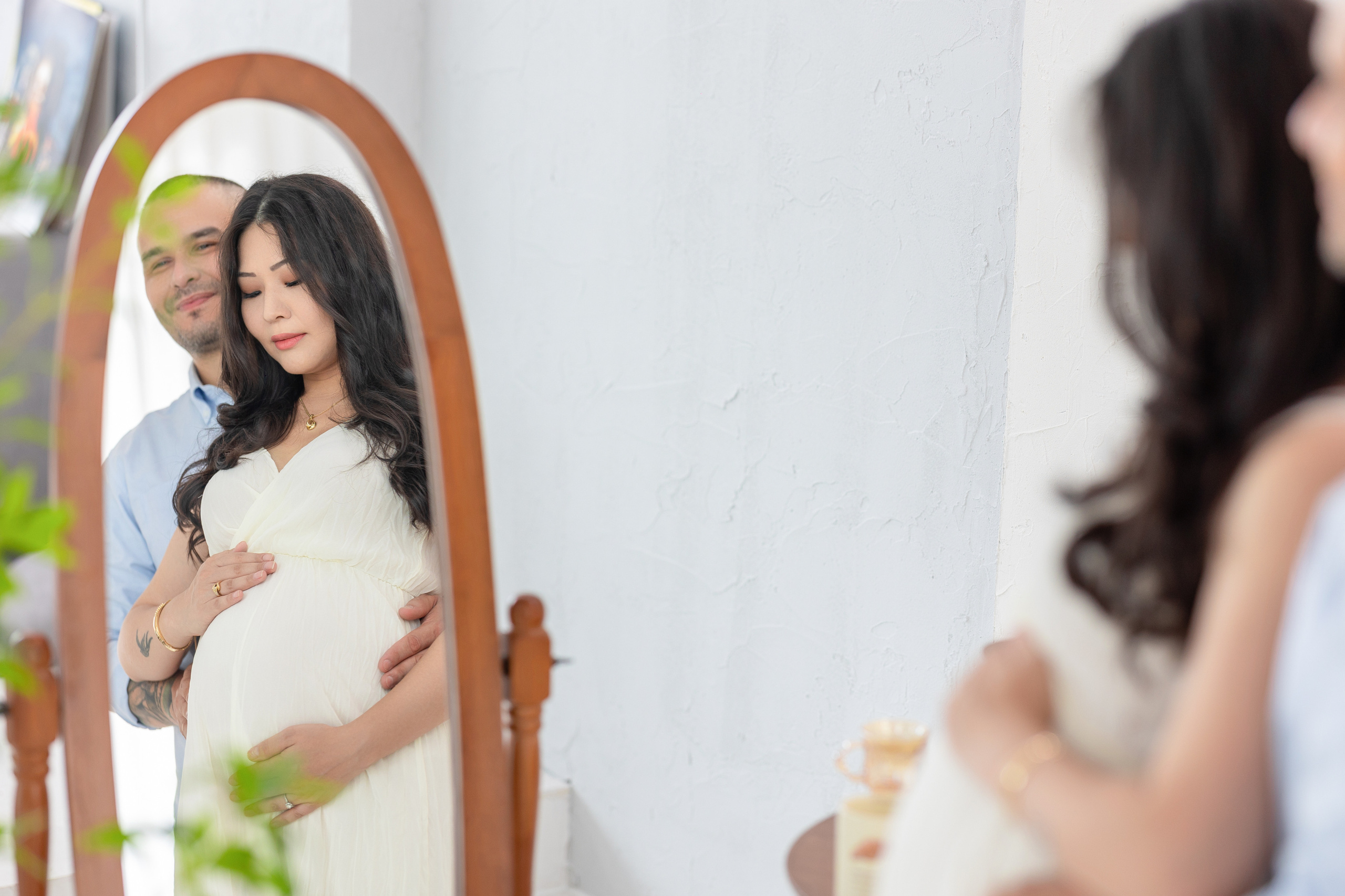 Беременность. Фотограф в Корее Фотограф новорождённых Семейный фотограф