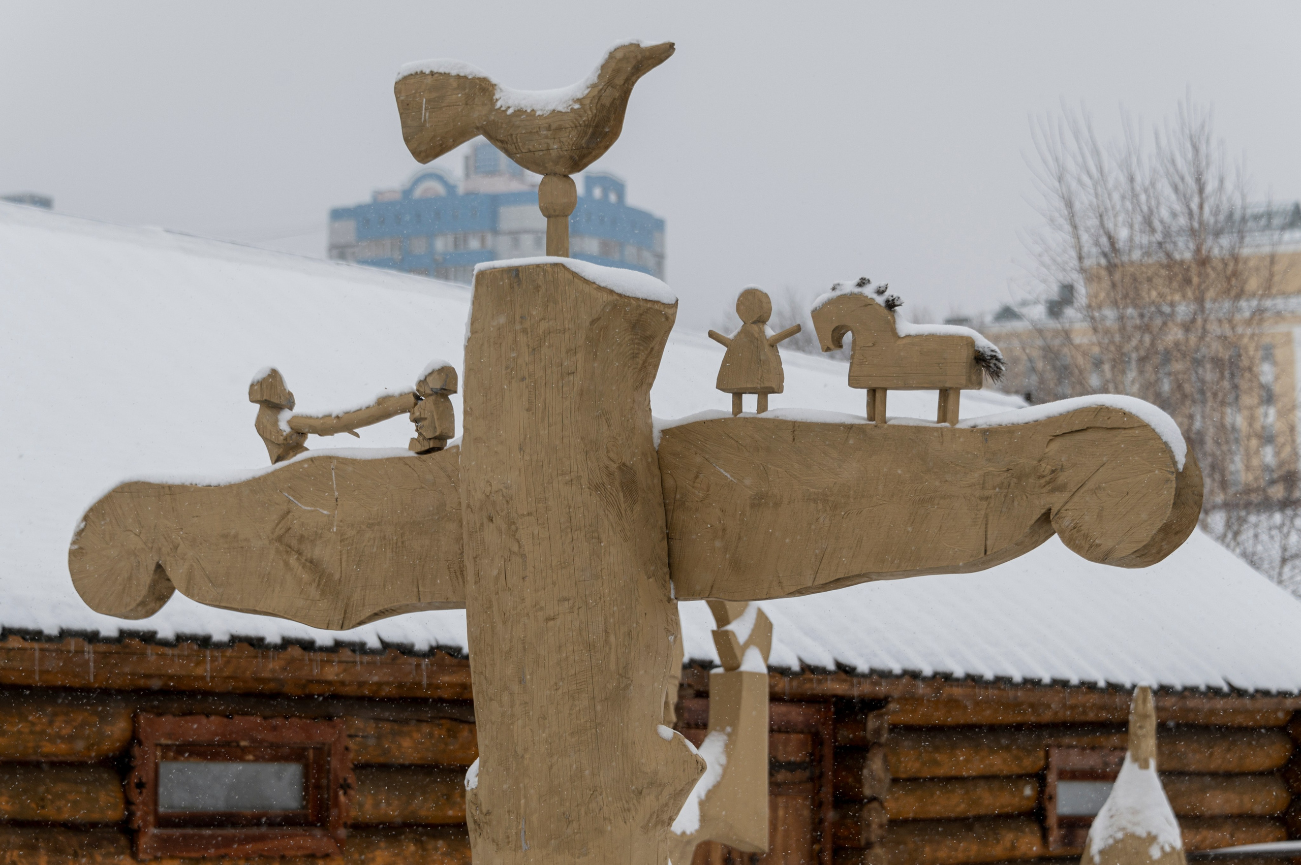 Саранск. Январь 2024. Фотограф Роман Адлер