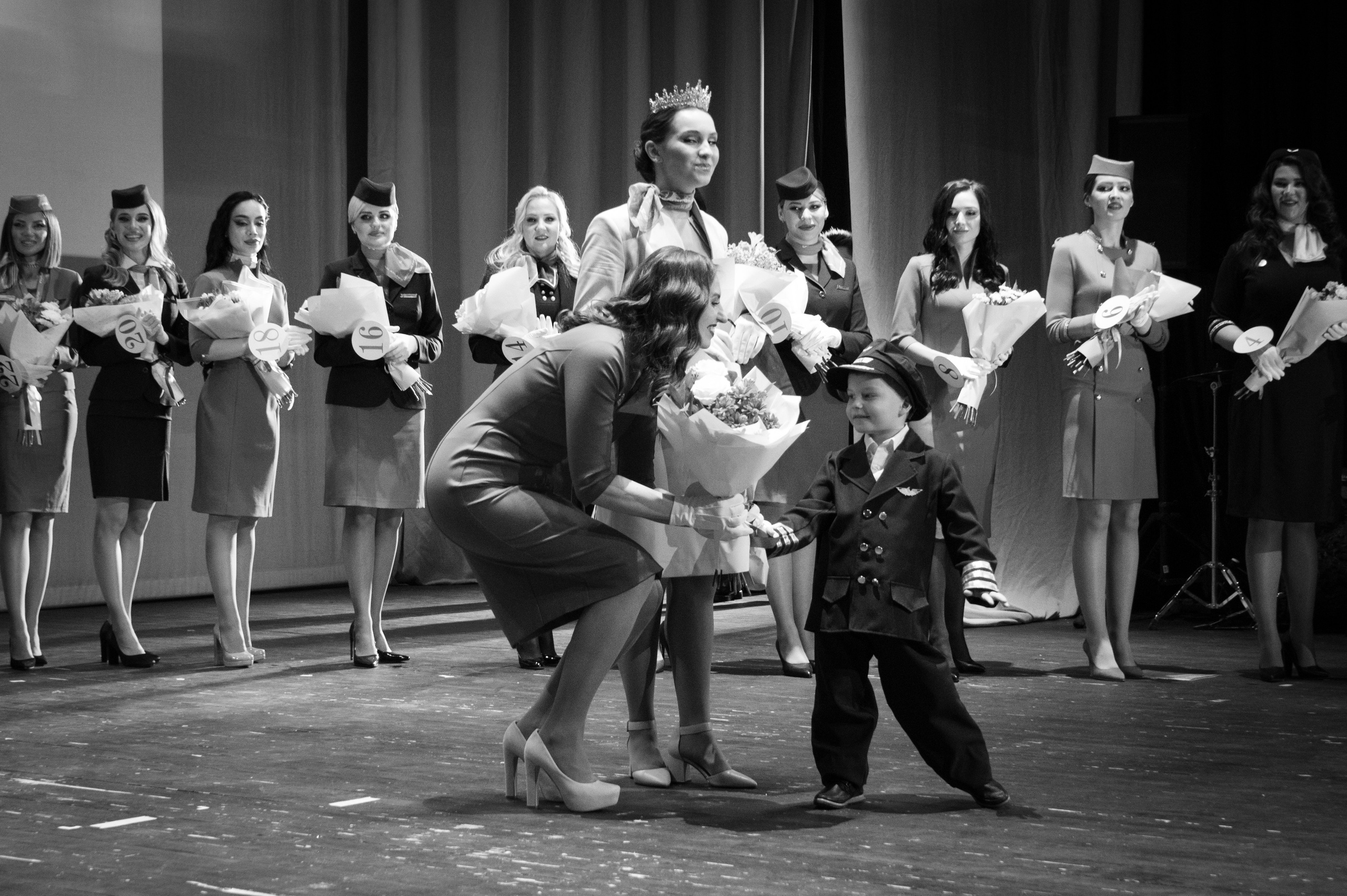 ТОП Стюардесс 2023. Фотограф Роман Адлер