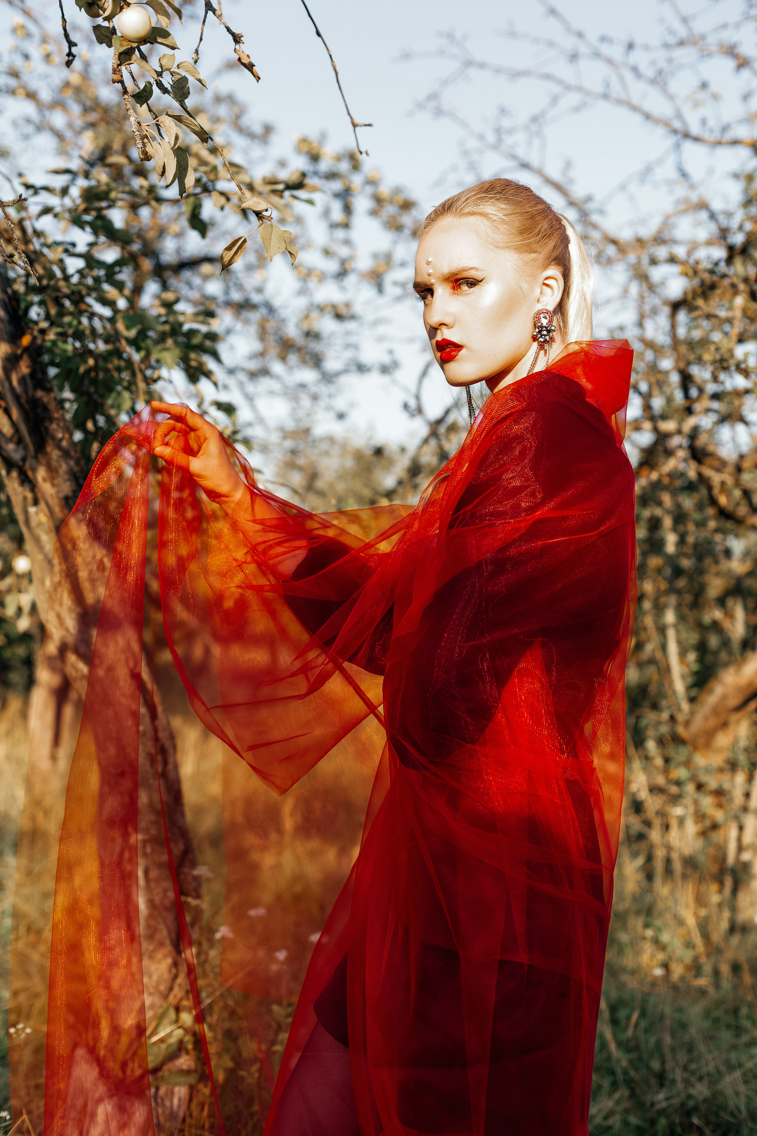 Из белого в красный. Фотограф Великий Новгород