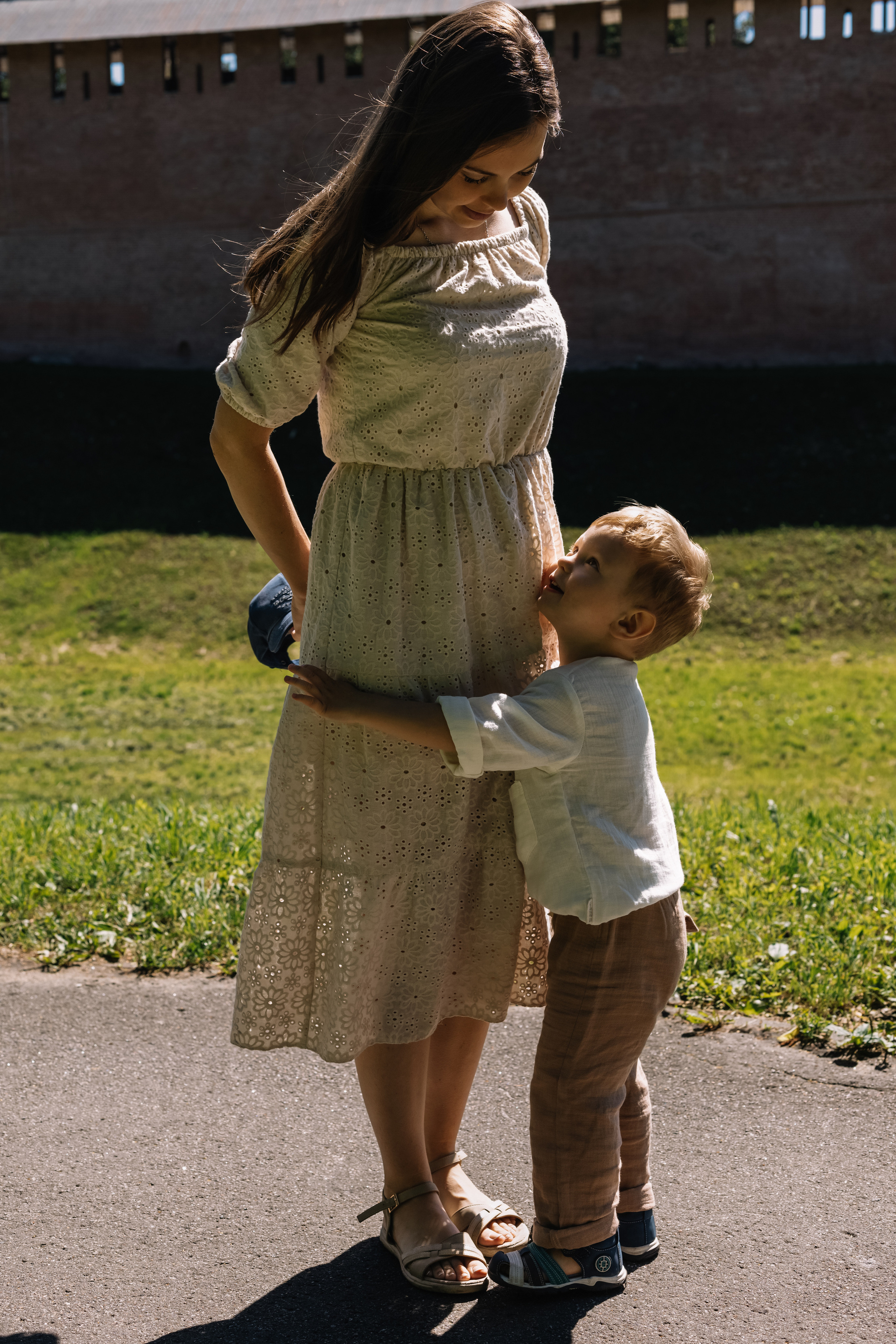 В теплый солнечный день. Фотограф Великий Новгород