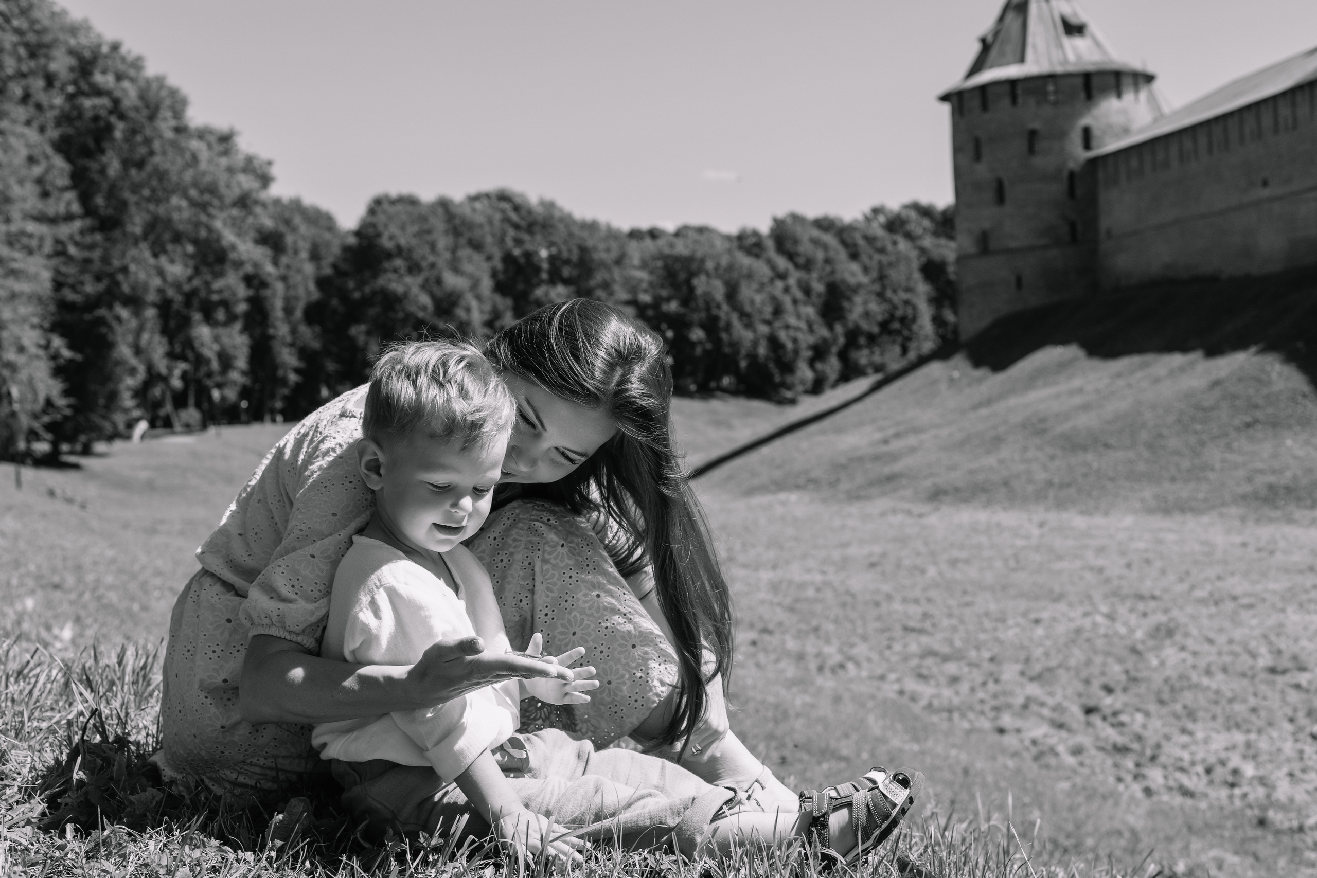 В теплый солнечный день. Фотограф Великий Новгород