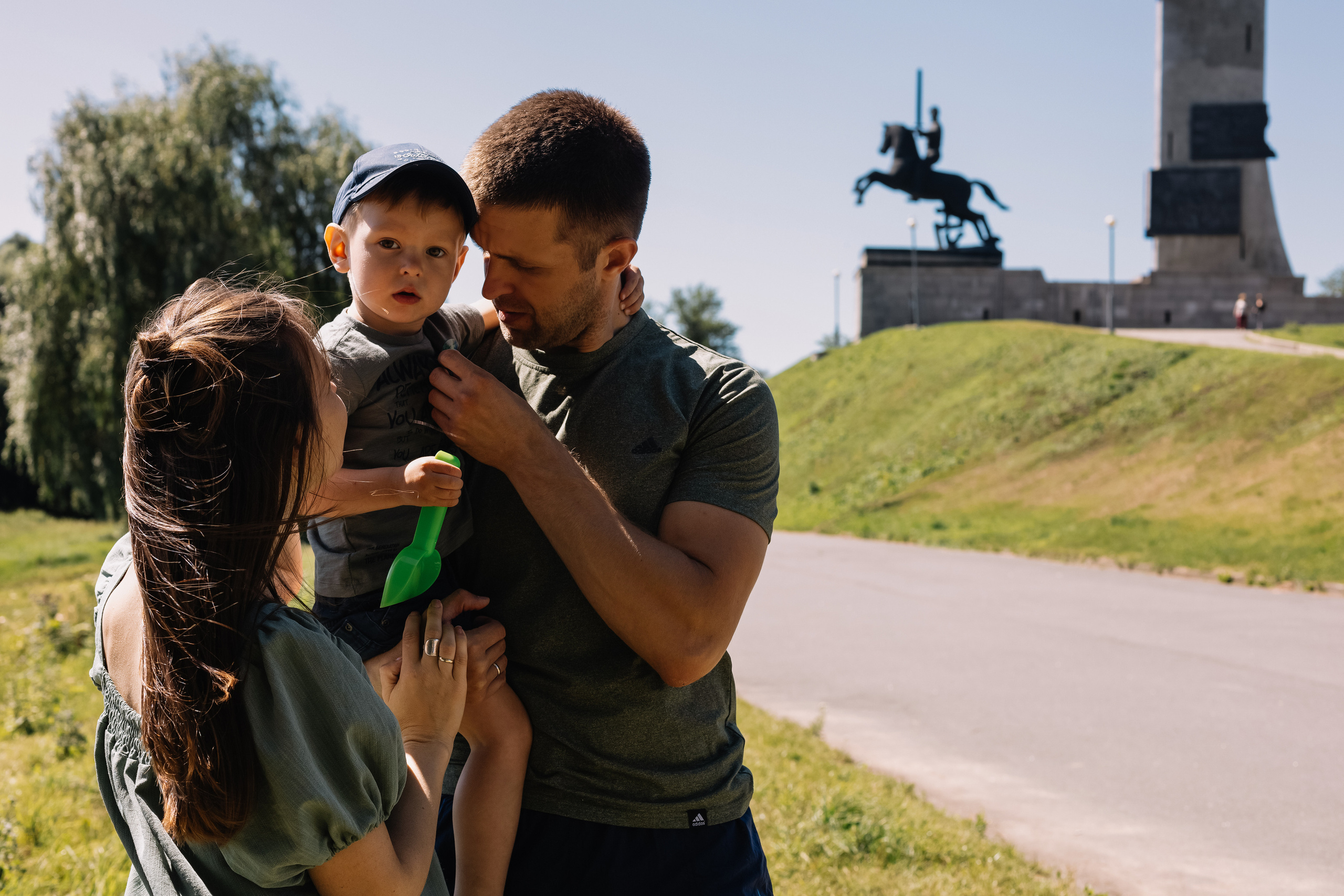 В теплый солнечный день. Фотограф Великий Новгород