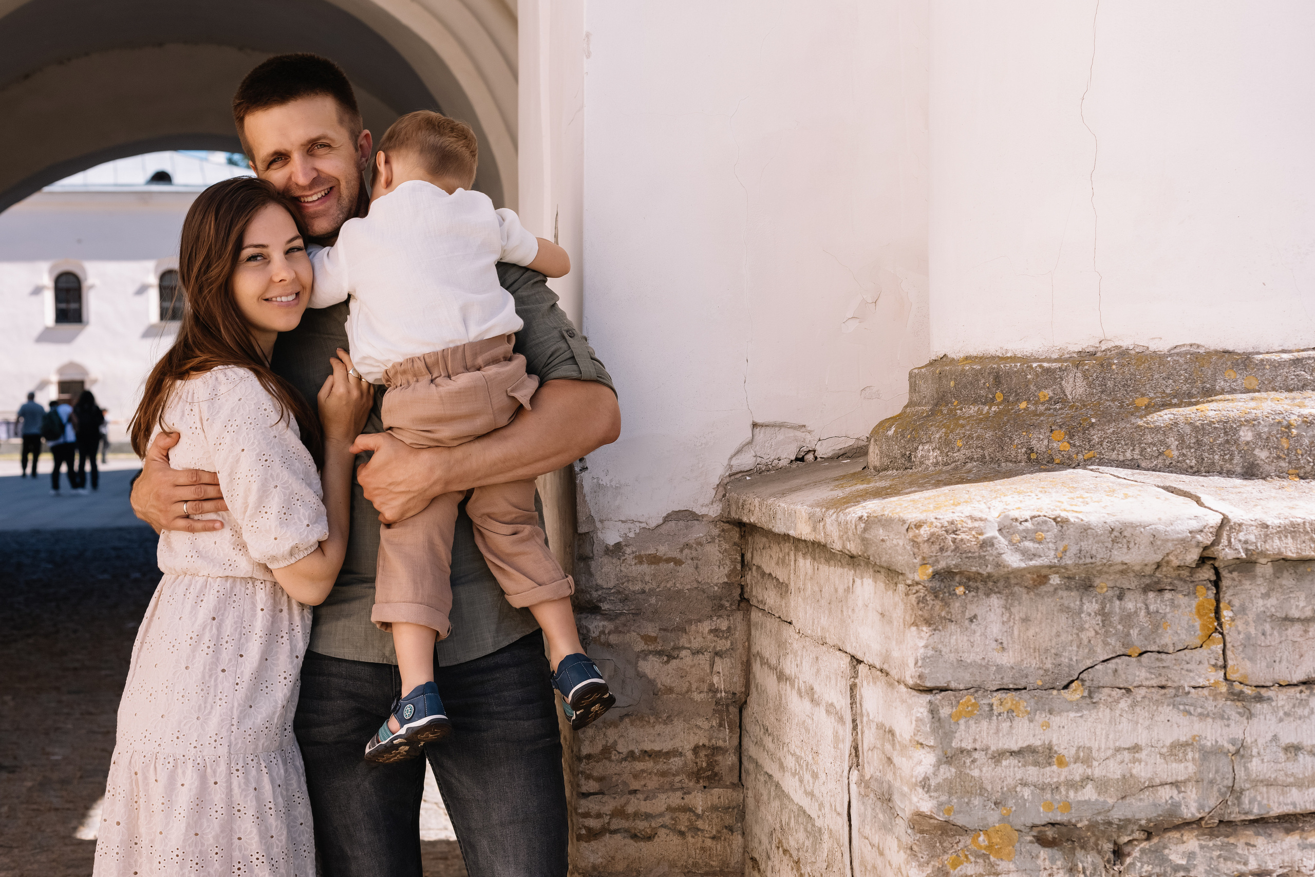 В теплый солнечный день. Фотограф Великий Новгород