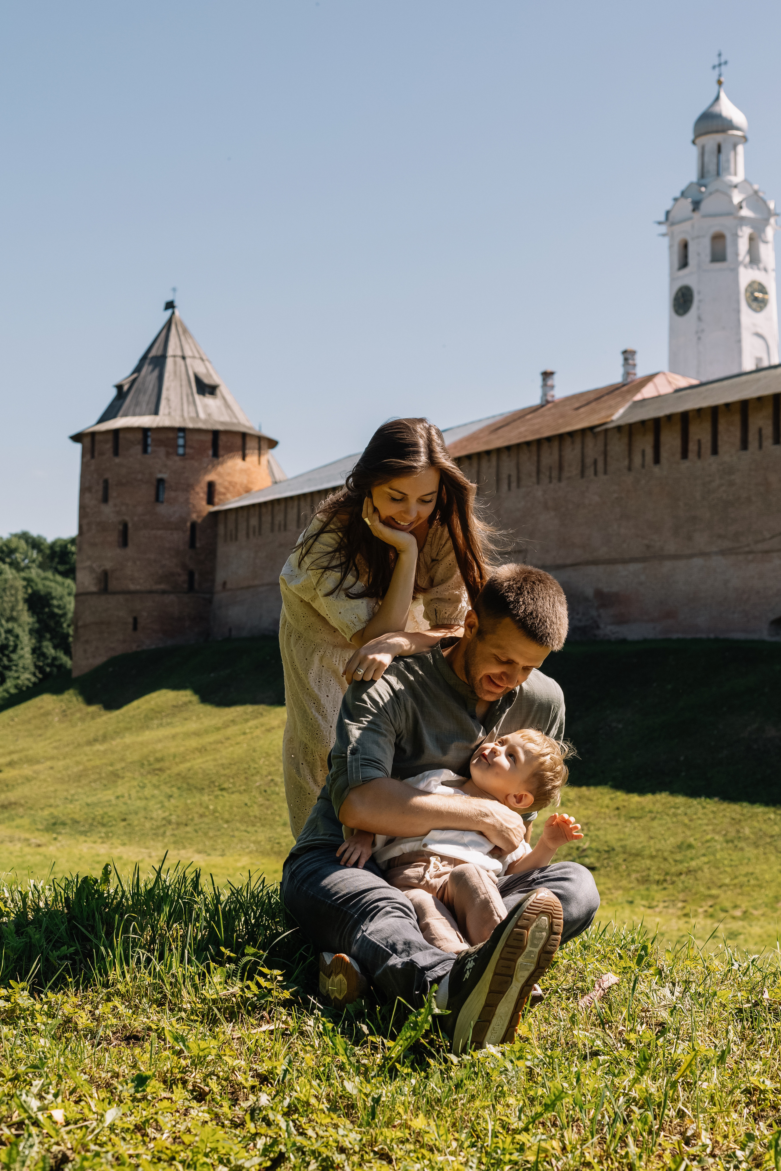 В теплый солнечный день. Фотограф Великий Новгород
