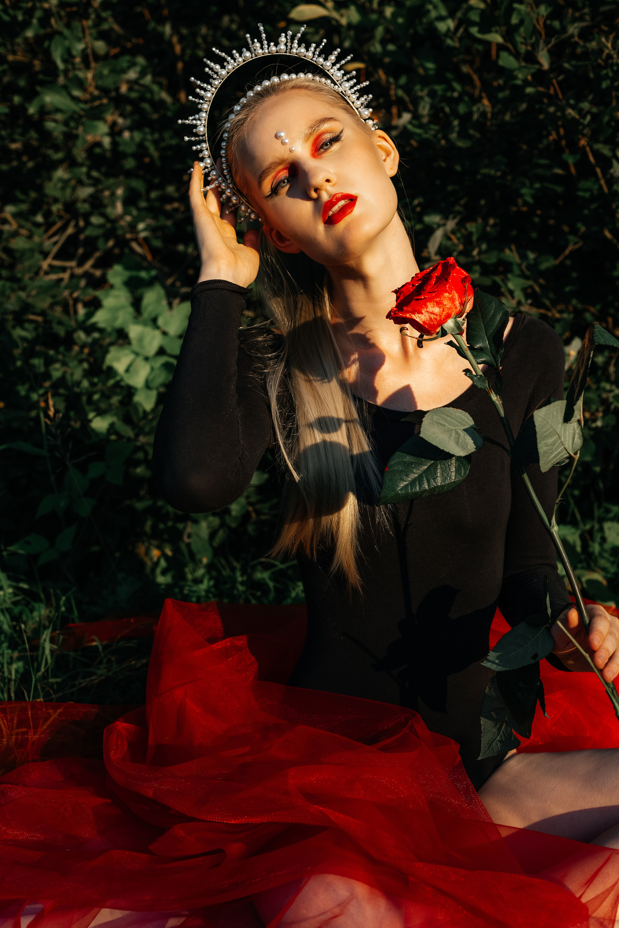 Из белого в красный. Фотограф Великий Новгород