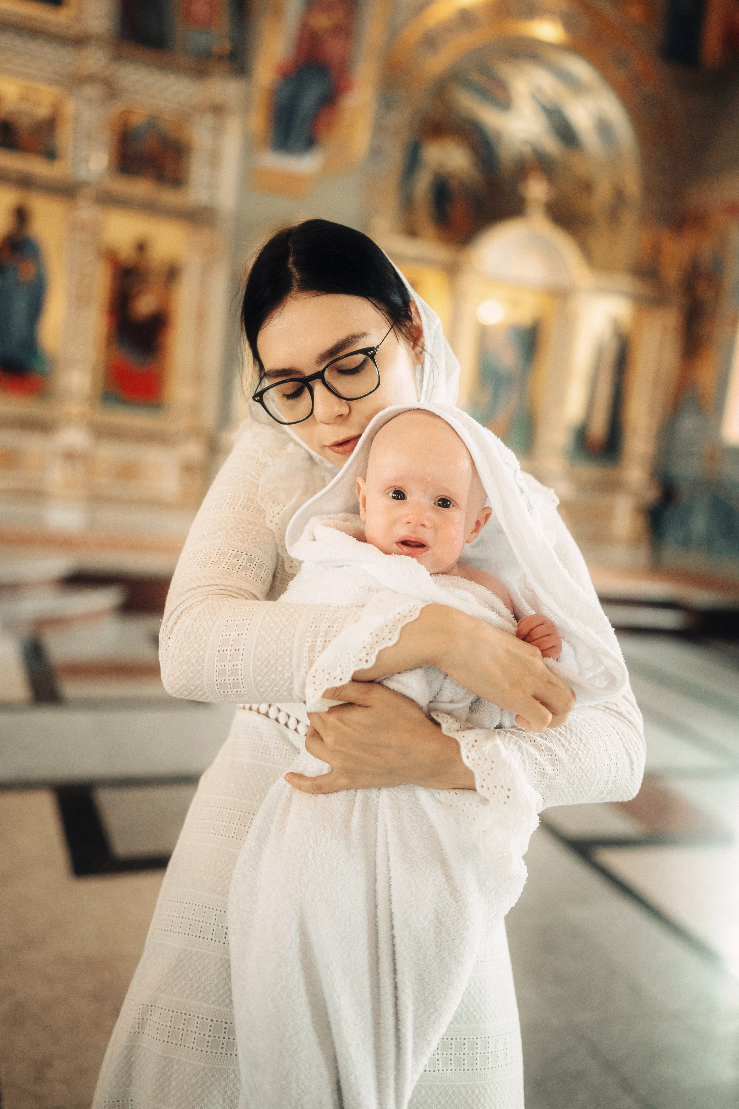 Крещение в храме Всецарица. Свадебный и репортажный фотограф в Воронеже Роман Янко