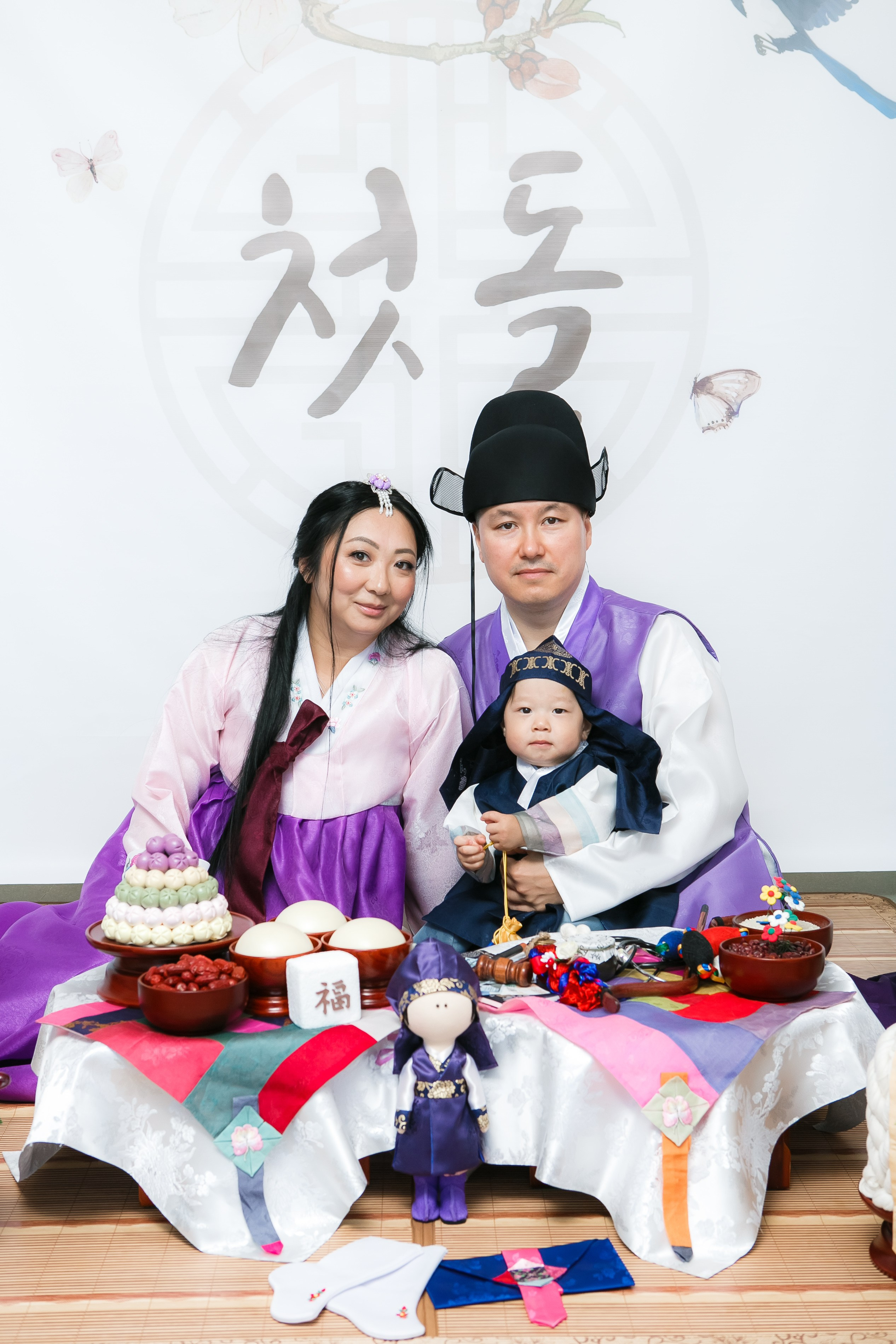 축돌 Утренняя церемония (семья). «Инбок» Фото студия