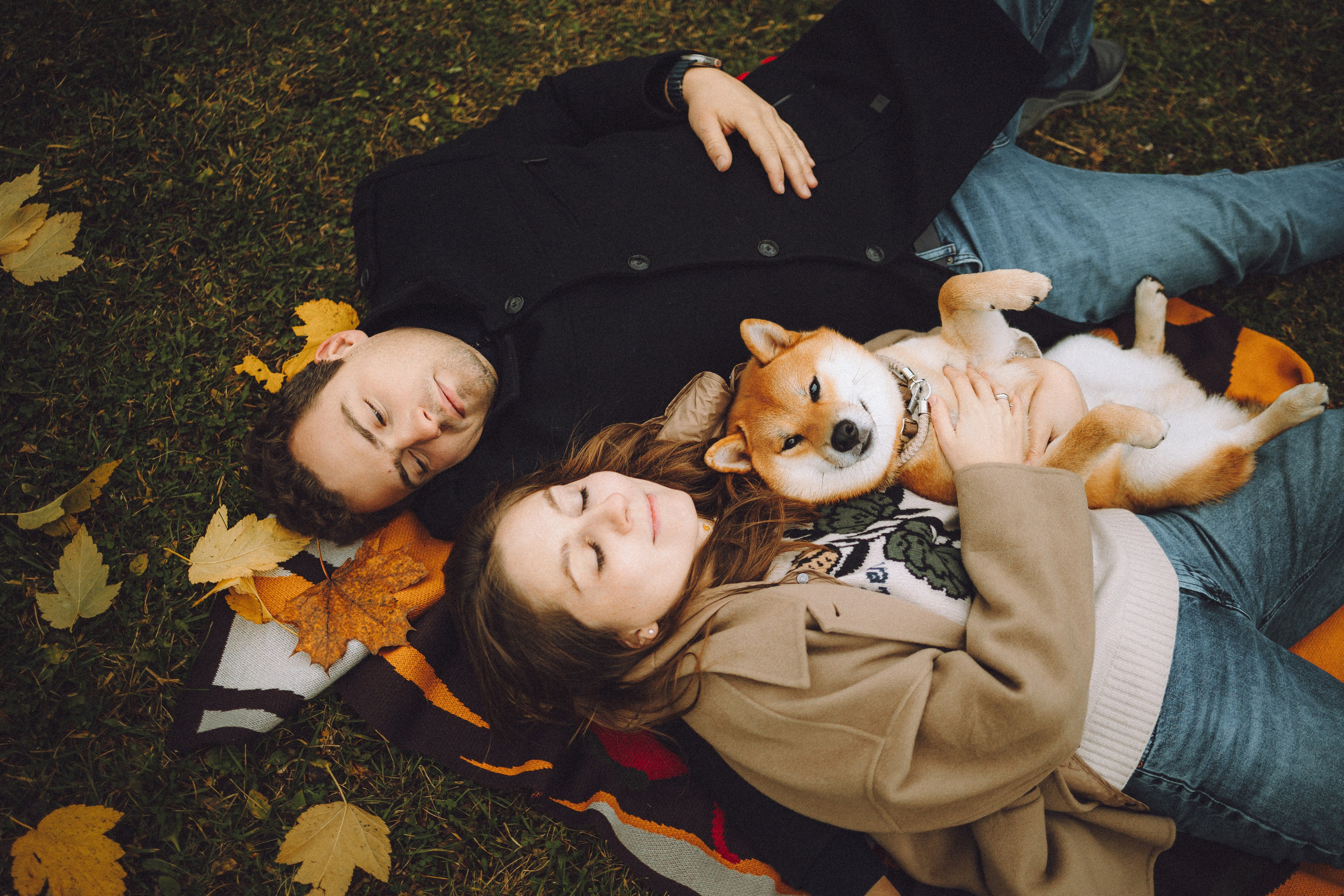 Настя, Юра и Скай