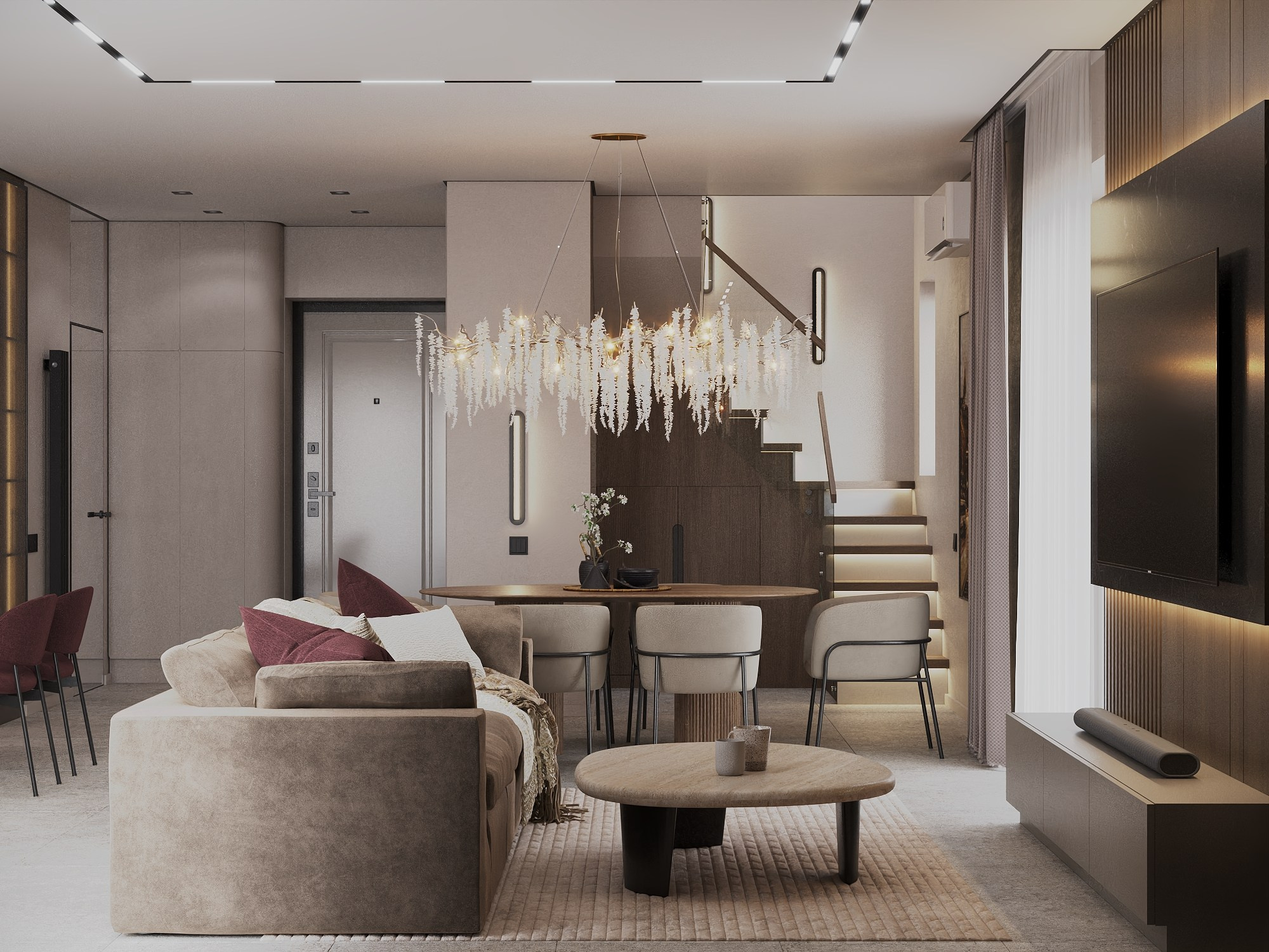 ЖК Привилегия 117 м². БК студия дизайна интерьера