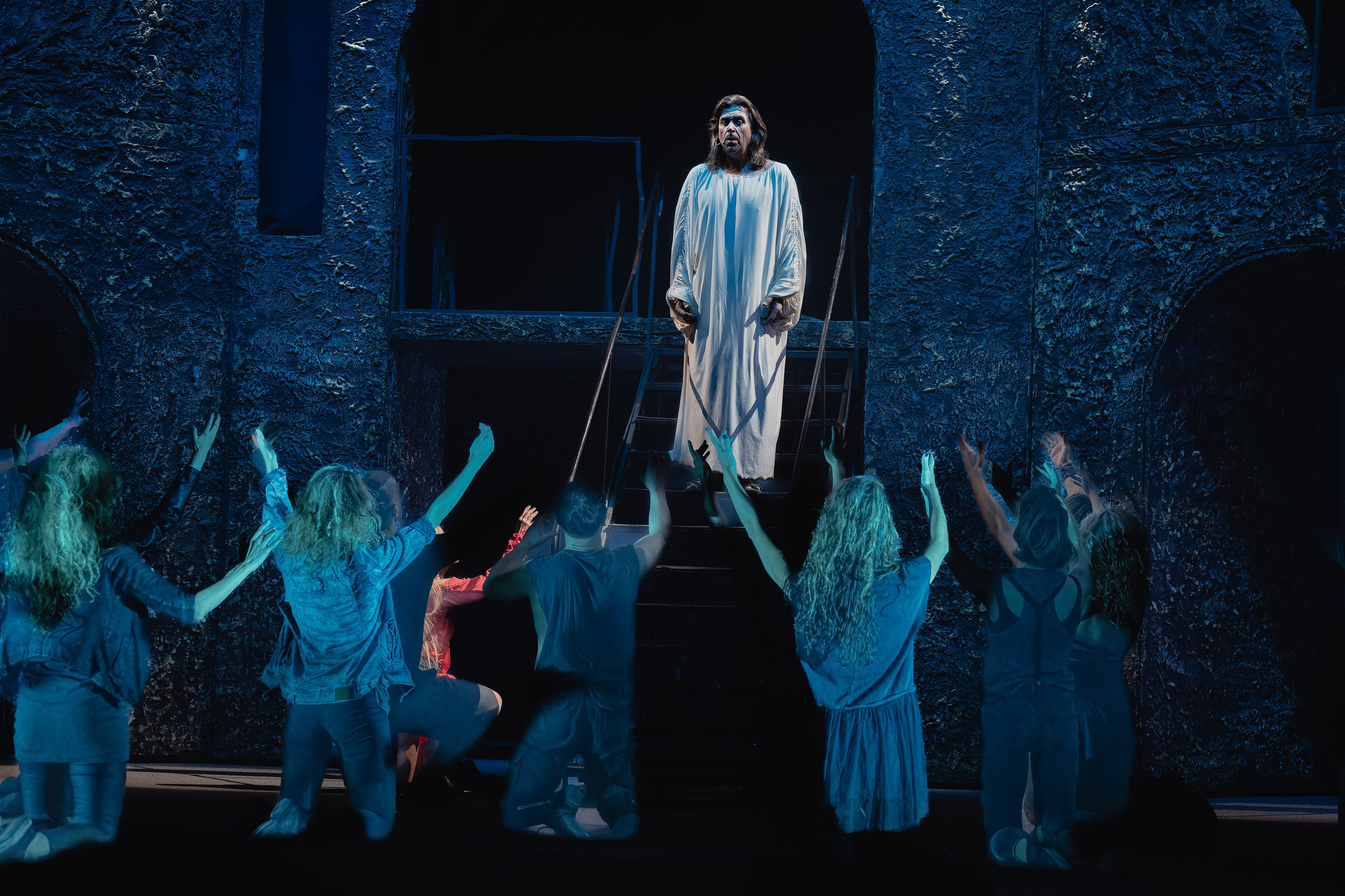 Театр Моссовета: Иисус Христос — Суперзвезда — 33 года на сцене. Сайт фотографа Сергея Абрамова