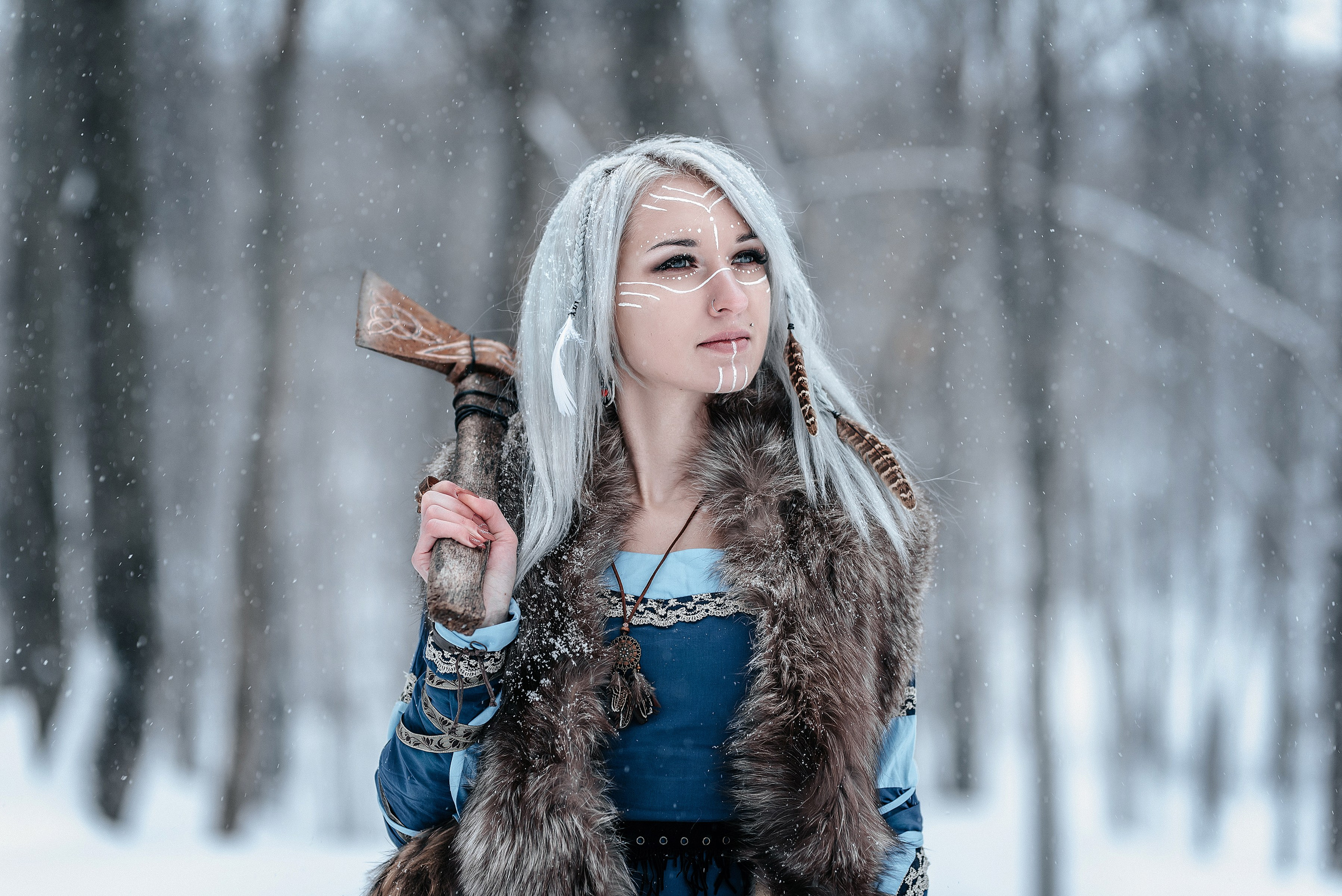 Северная воительница. Свадебный и семейный фотограф в Туле Ксения Сильвер