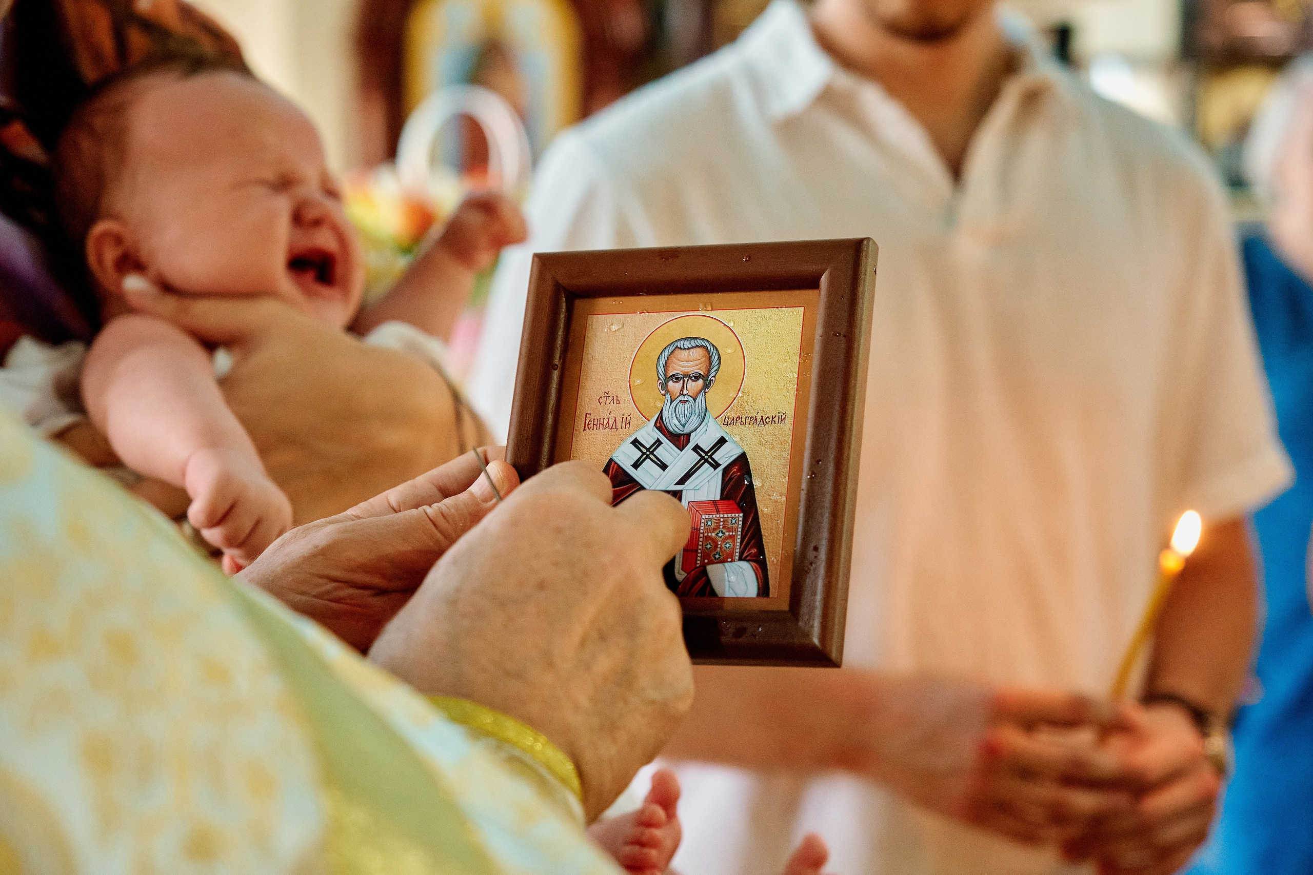 Крестины. Храм всех святых