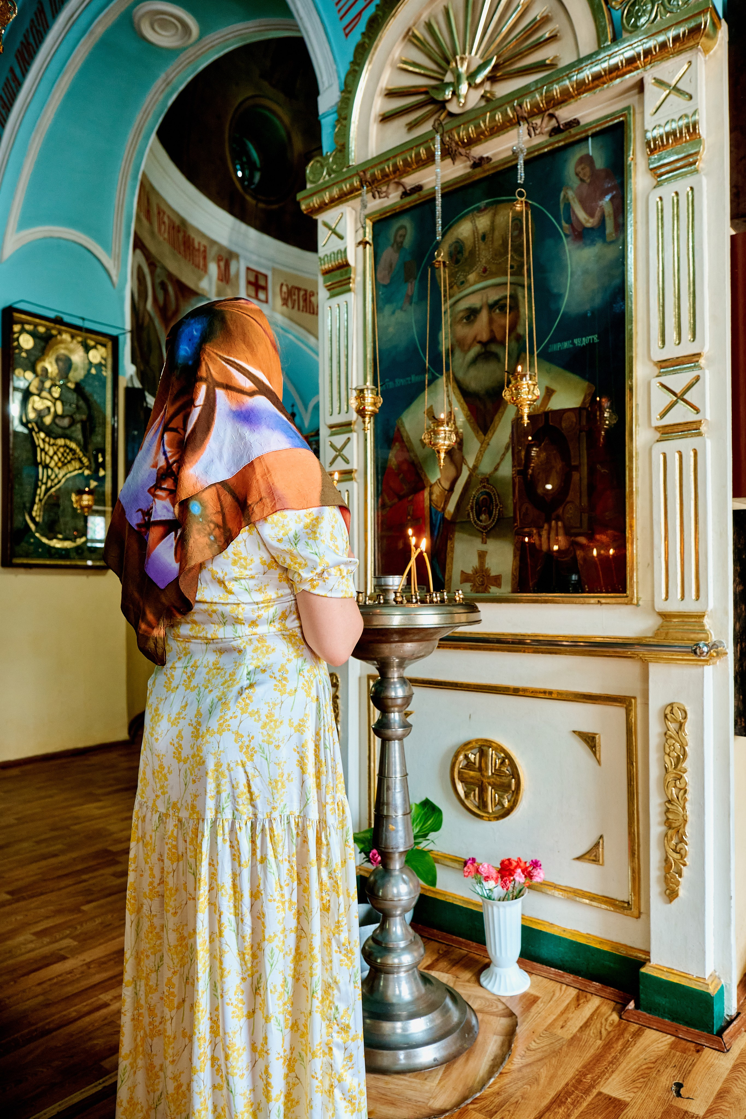 Крестины. Храм всех святых