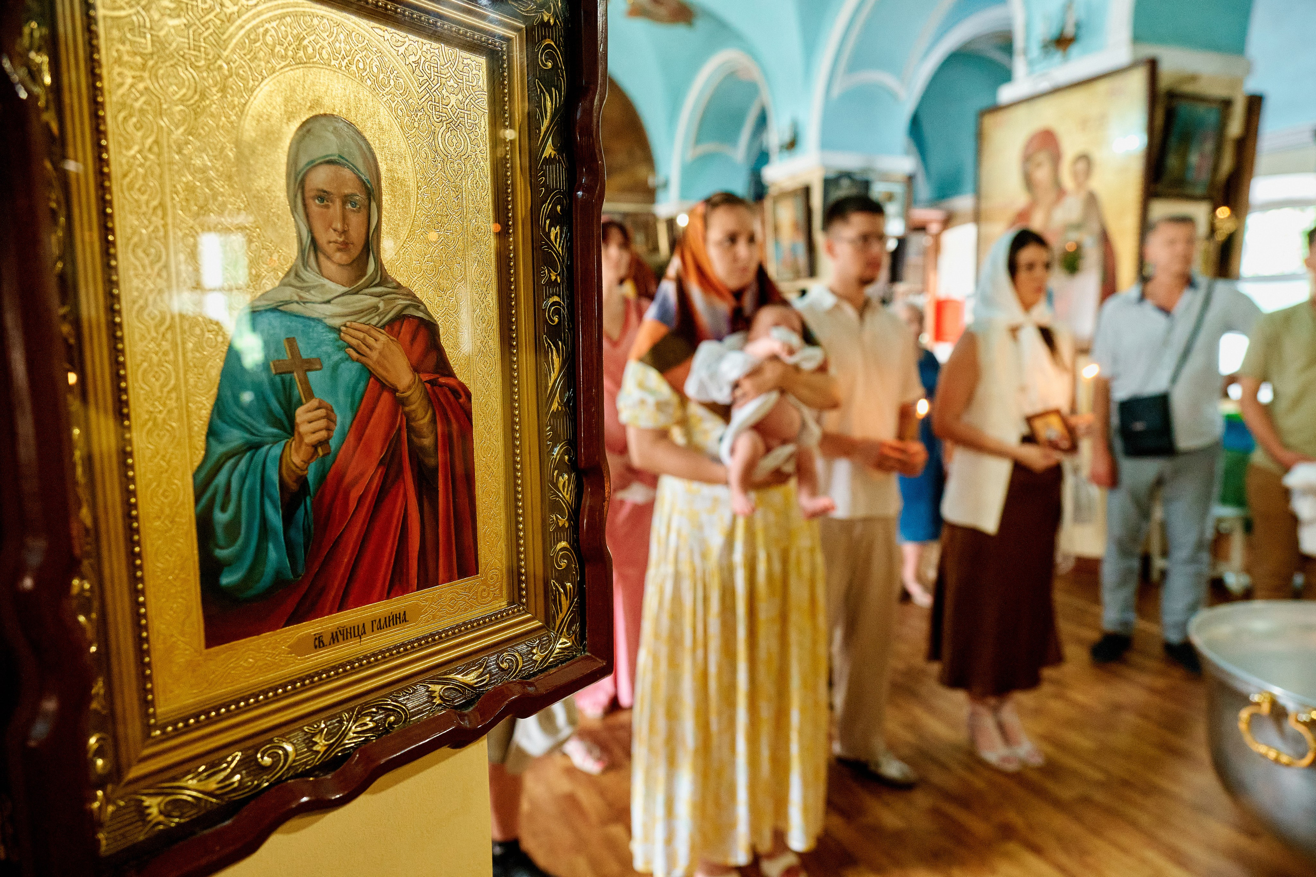 Крестины. Храм всех святых